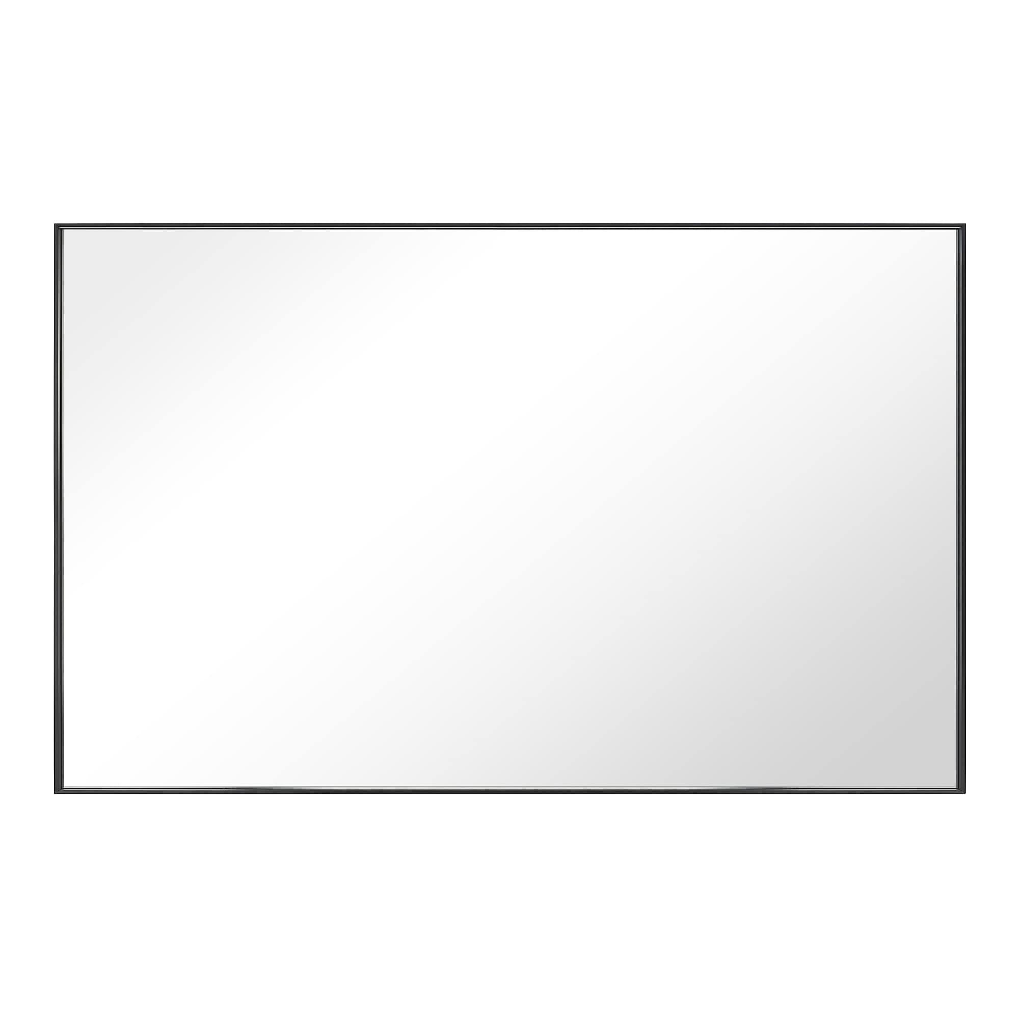 Ledel Modern & Contemporary Rectangle Bathroom Vanity Mirror Metal Framed Wall Mirror