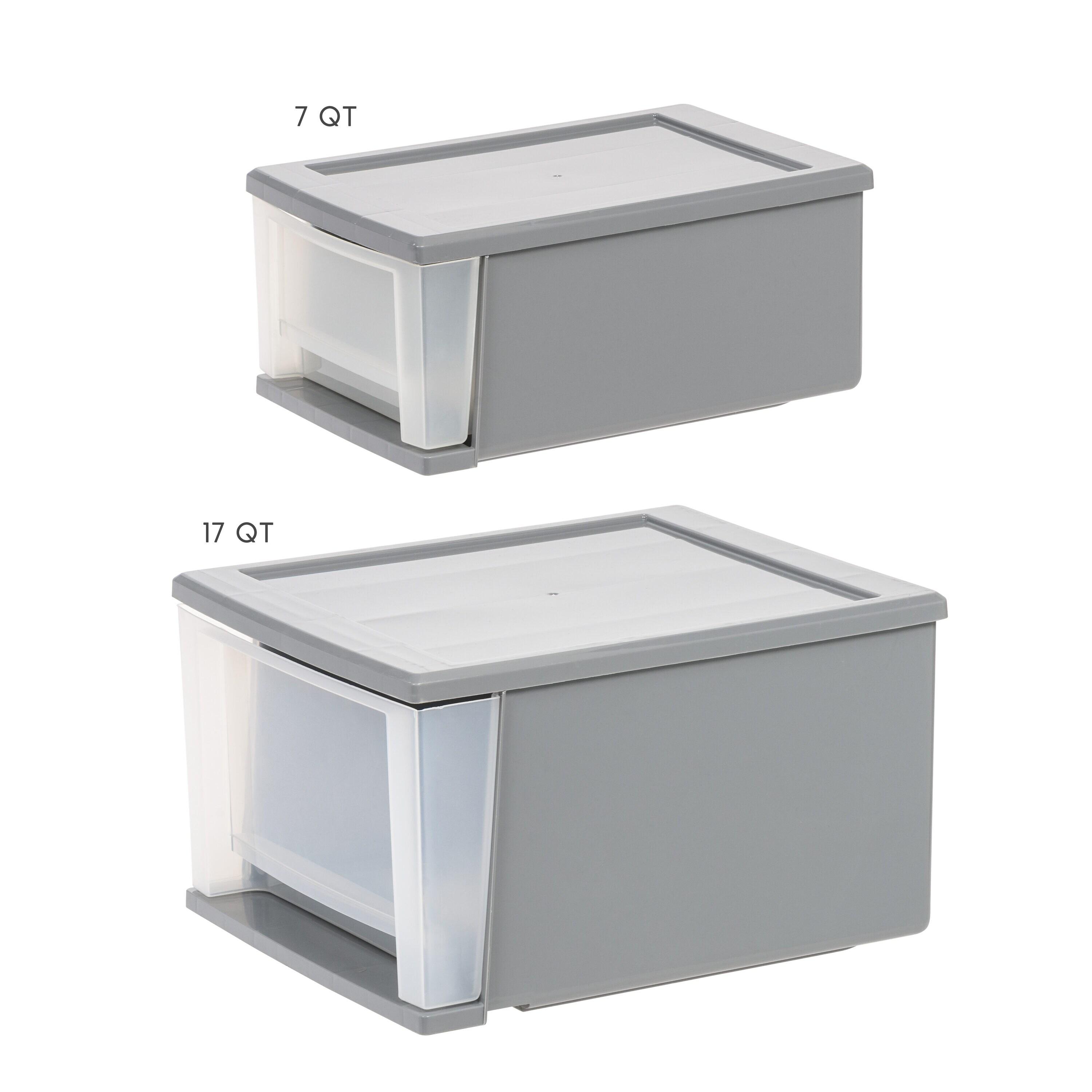 IRIS 7qt 5pk Stacking Drawer