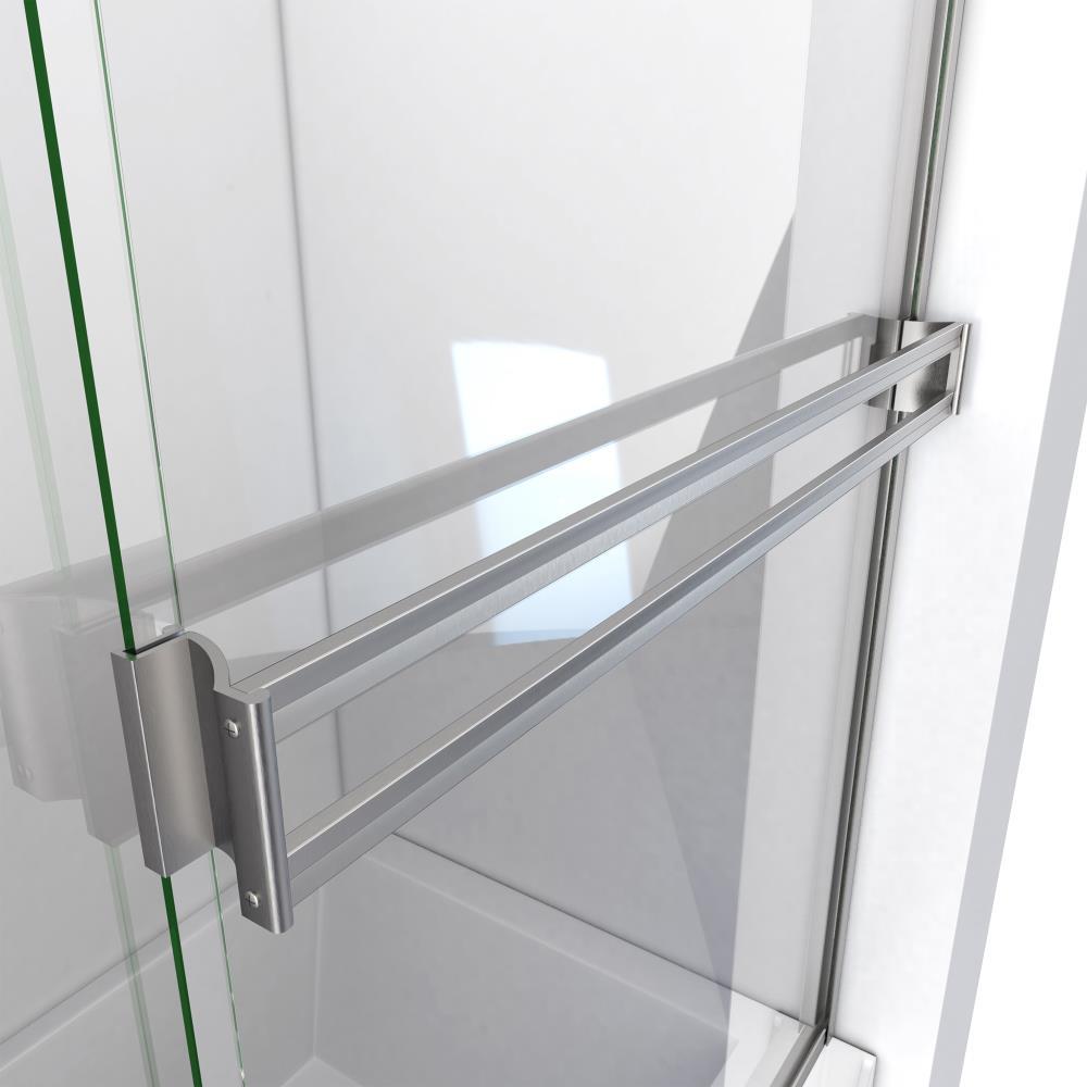 56" x 55" Bypass Semi-Frameless Tub Door