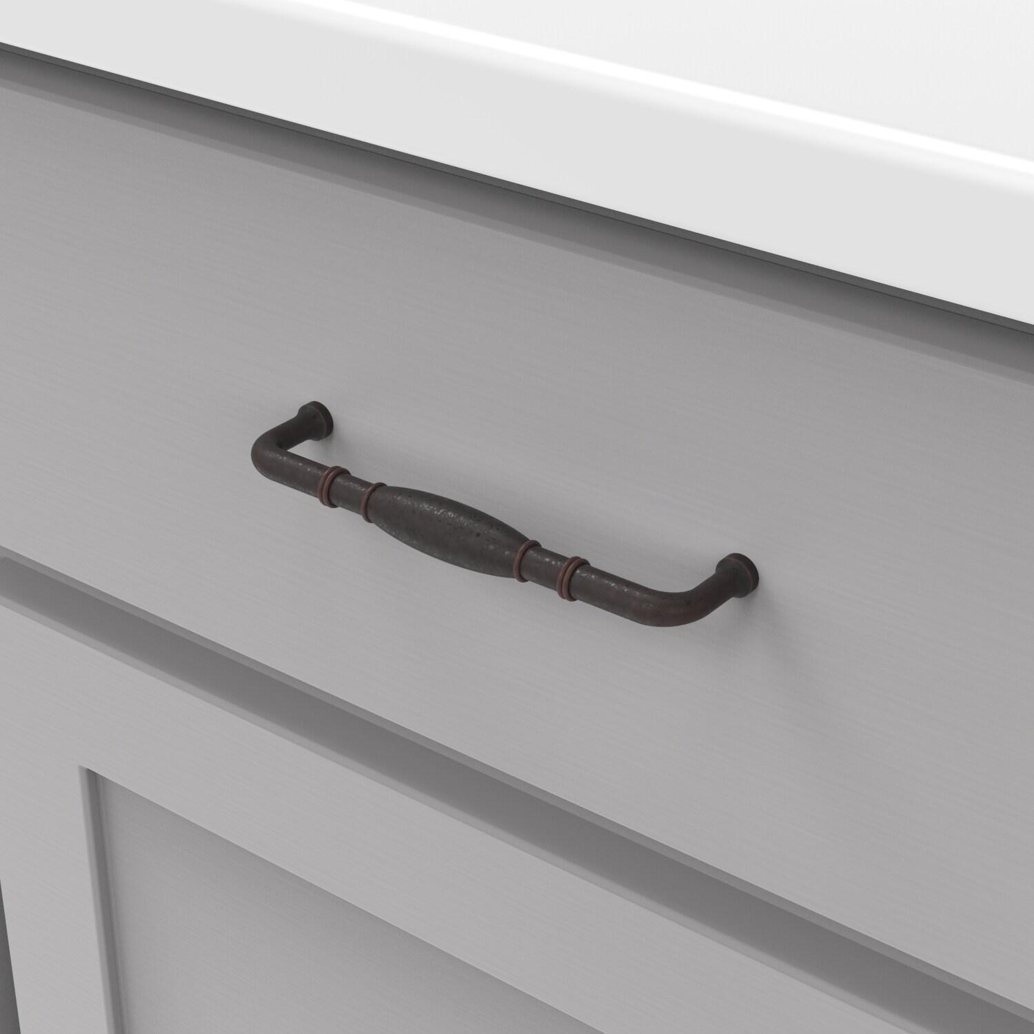 Williamsburg Kitchen Cabinet Handles, Solid Core Drawer Pulls for Cabinet Doors, 5-1/16" (128mm)