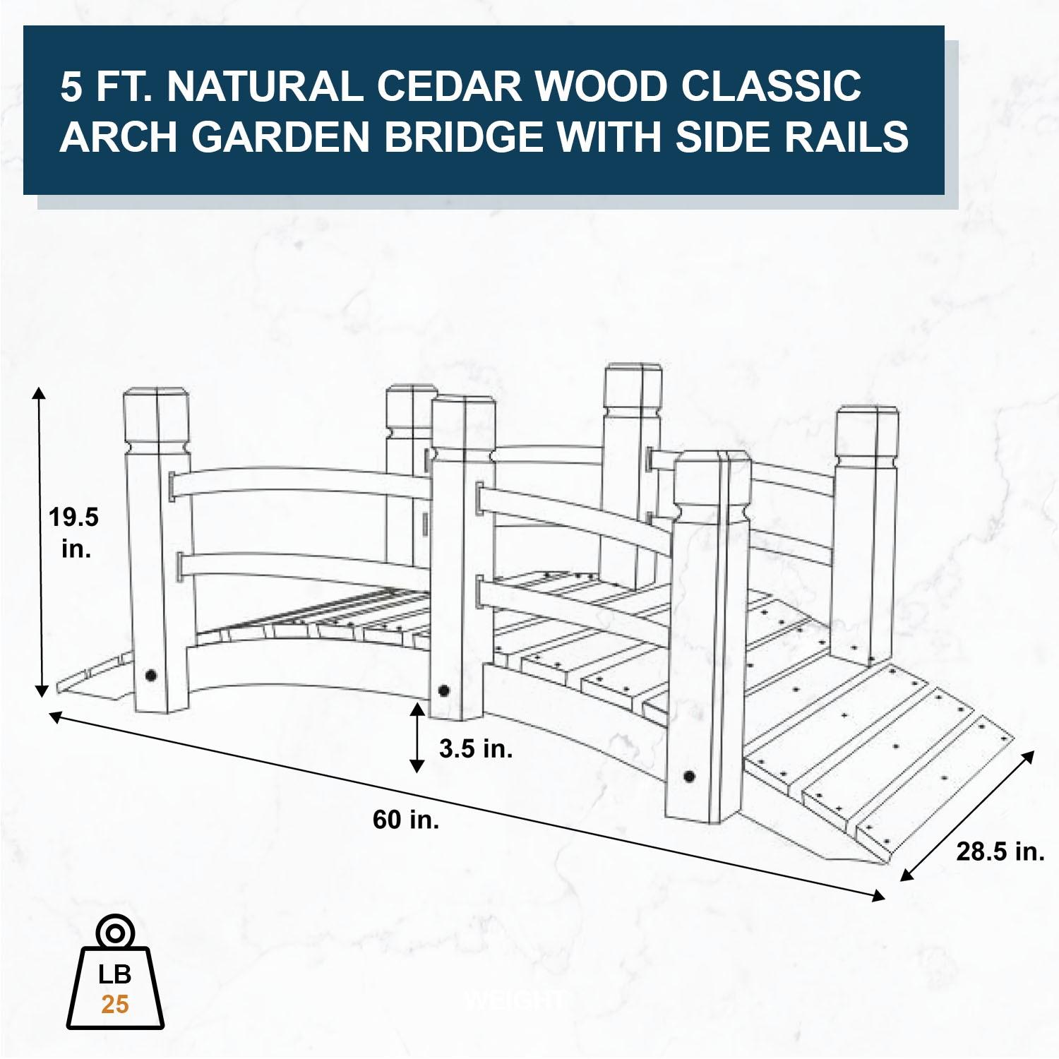 Shine Company Inc. Thee Garden Bridge & Reviews | Wayfair