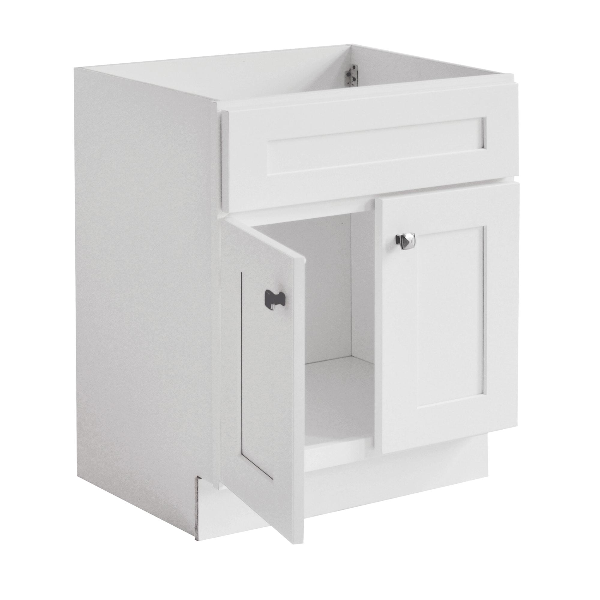 Design House Brookings 30 Inch Bathroom Vanity, Ready to Assemble, Solid Wood, Sherwin Williams – Design House, 587089