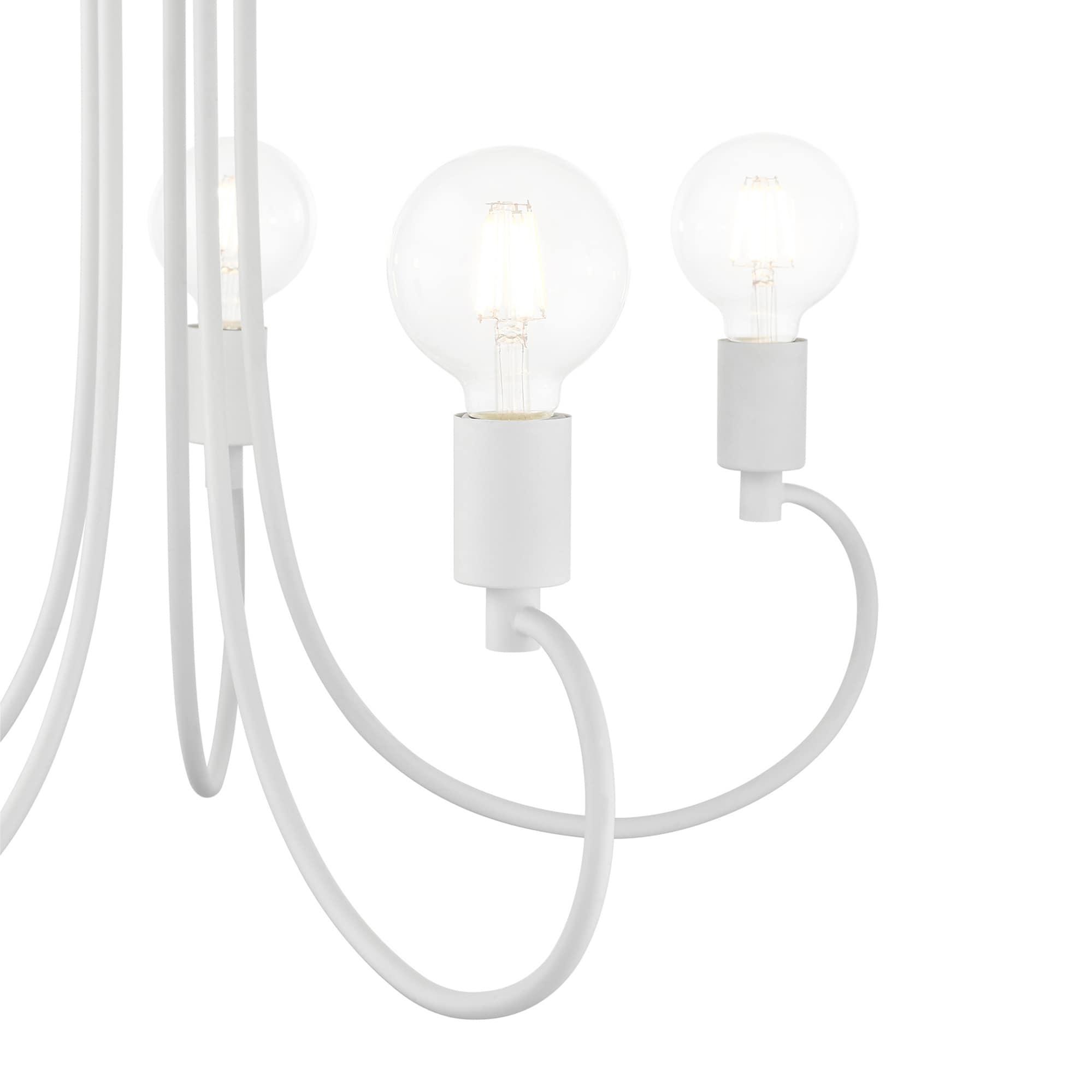 Livex Lighting Bari 5 - Light Chandelier in  White