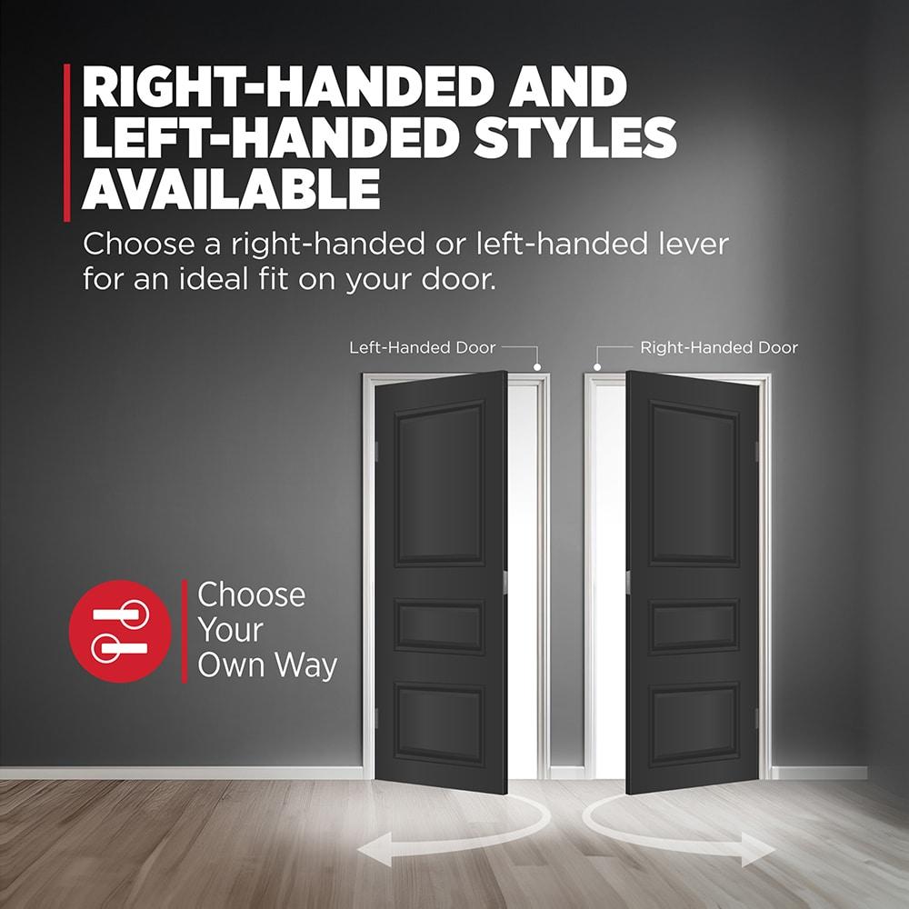 Tustin Single Dummy Door Lever with Rosette