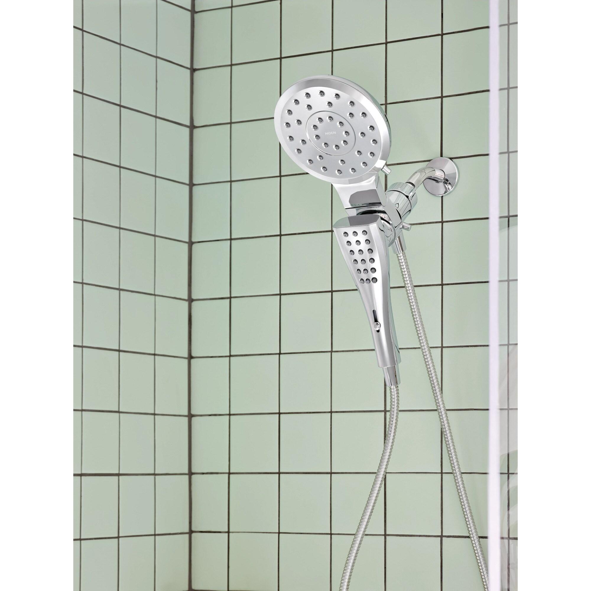 Verso 2.5 GPM Rainshower/Handshower Combination with Infiniti Dial and Magnetix Docking