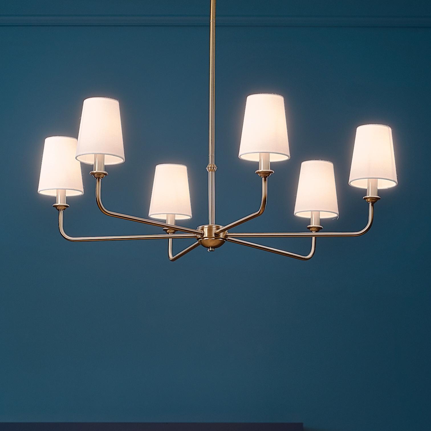 Kichler Lighting 6 - Light Dimmable Classic / Traditional Chandelier