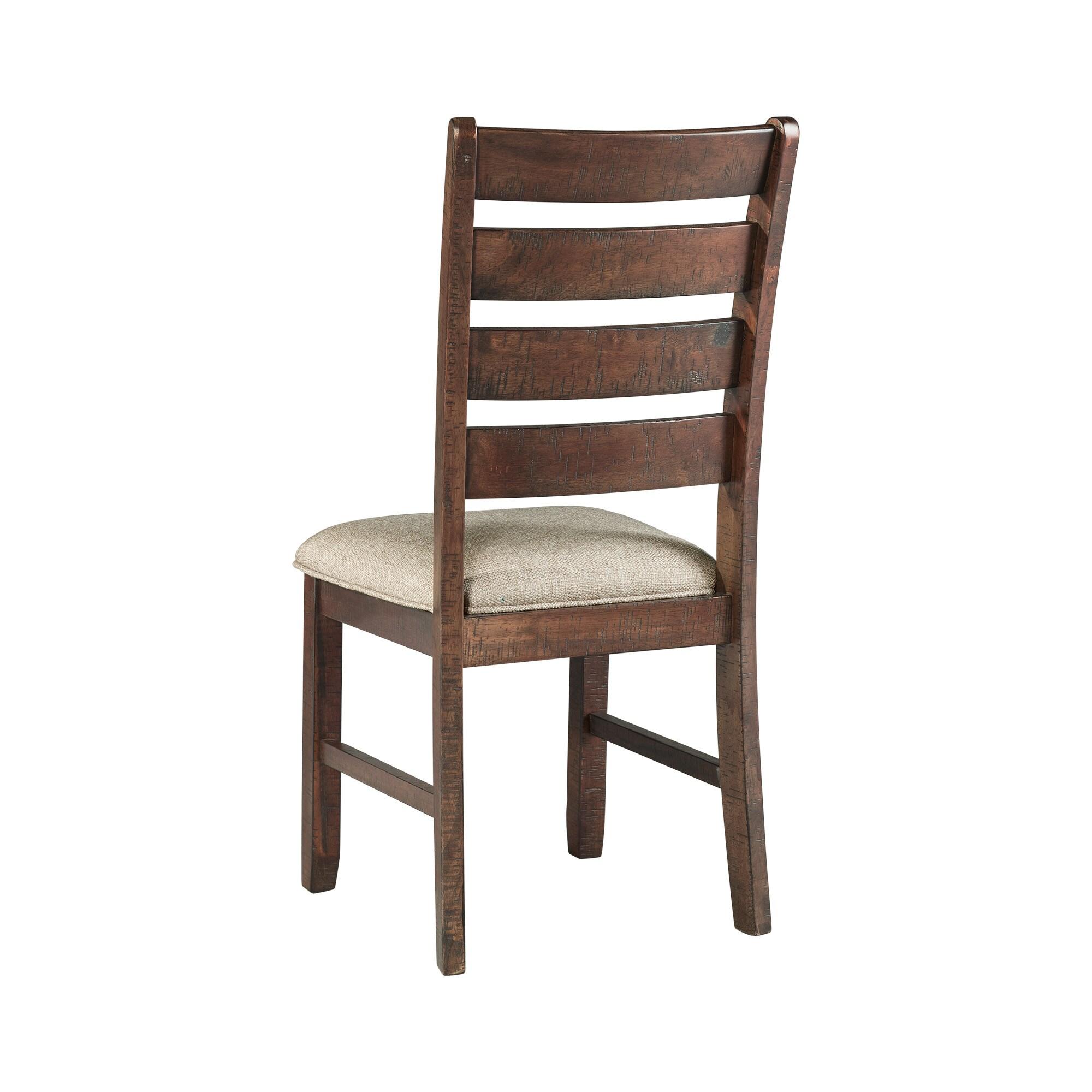 Elements Dex 6PC Dining Set (72" Table + 4 Chairs + Bench) in Cherry