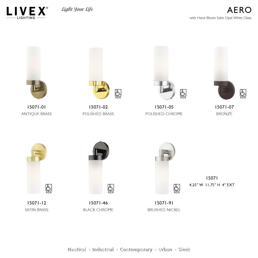 Livex Lighting Aero 1 - Light Sconce in  Bronze