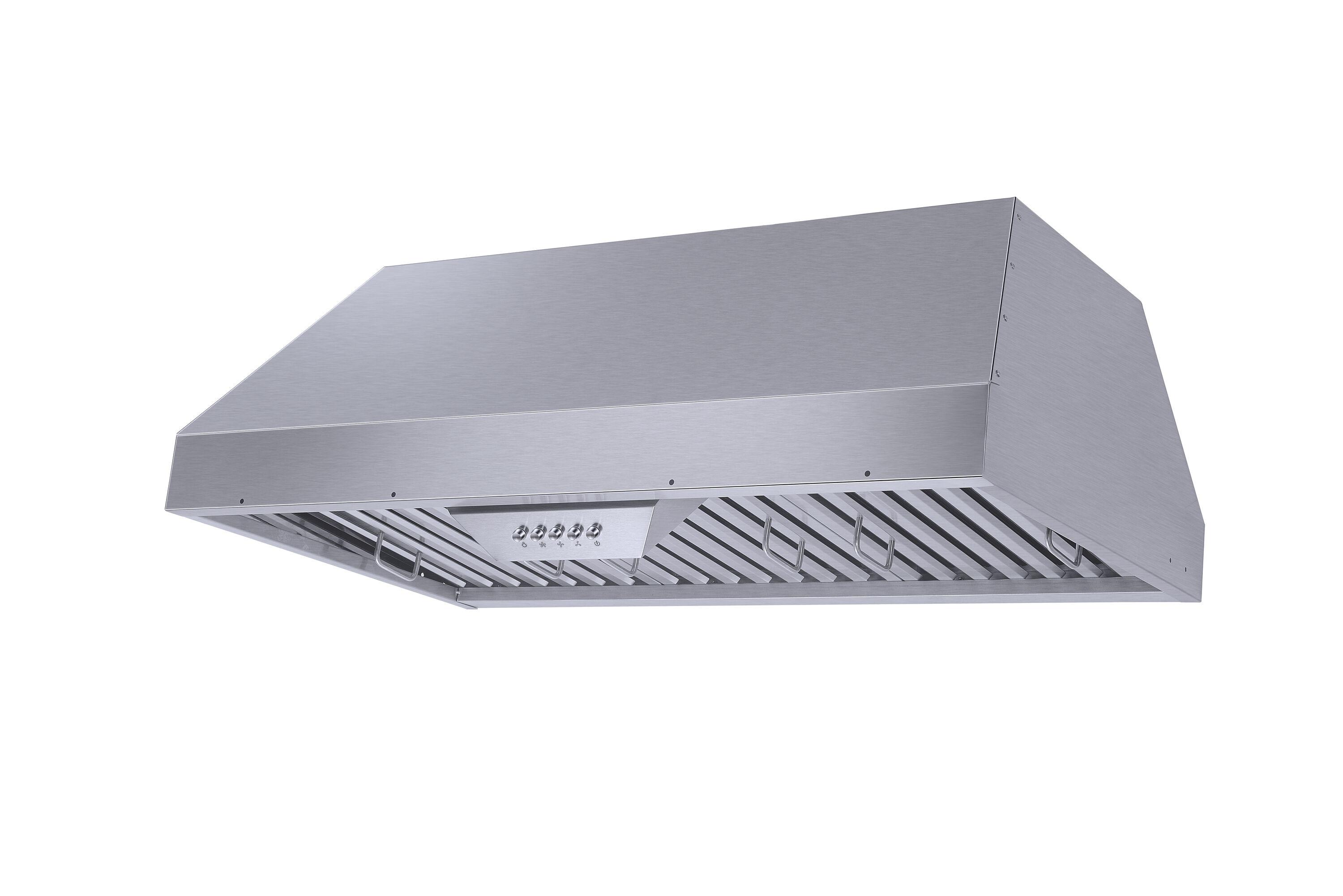 36" 500 CFM Insert Range Hood in Stainless Steel