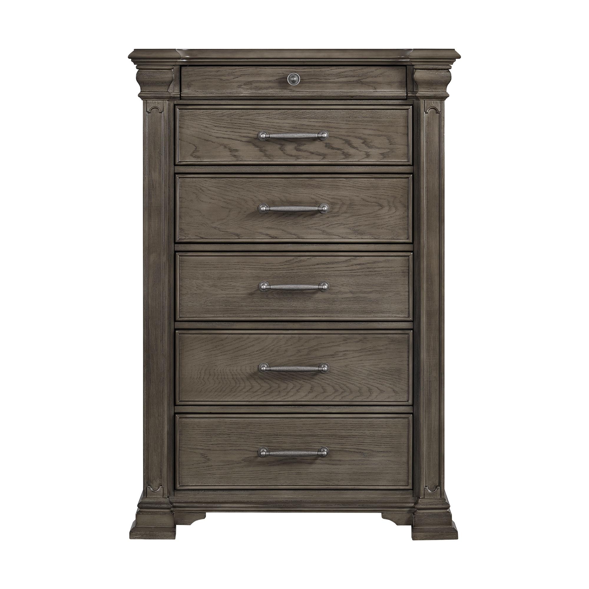 Picket House Furnishings Picket House Furnishings Paterson Storage 3PC Bedroom Set In Grey