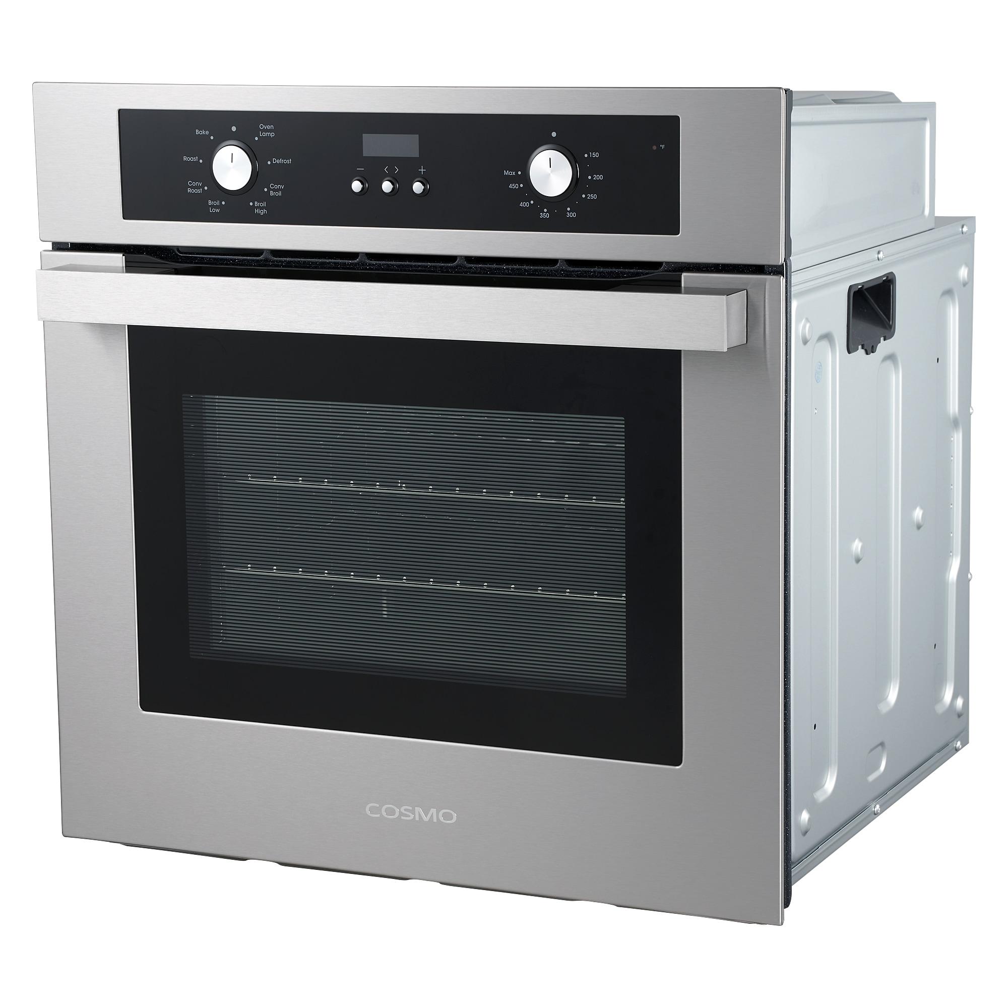 Cosmo C51EIX 24 in. Electric Built-In Stainless Steel Convection Wall Oven