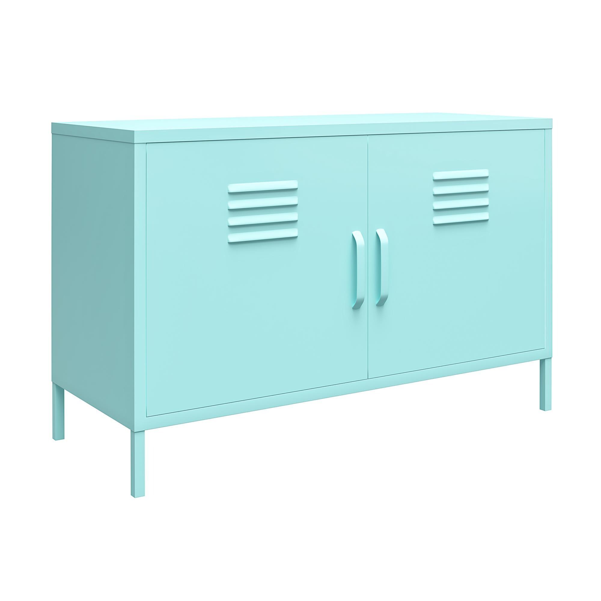 Cache Unfinished Metal Accent Cabinet