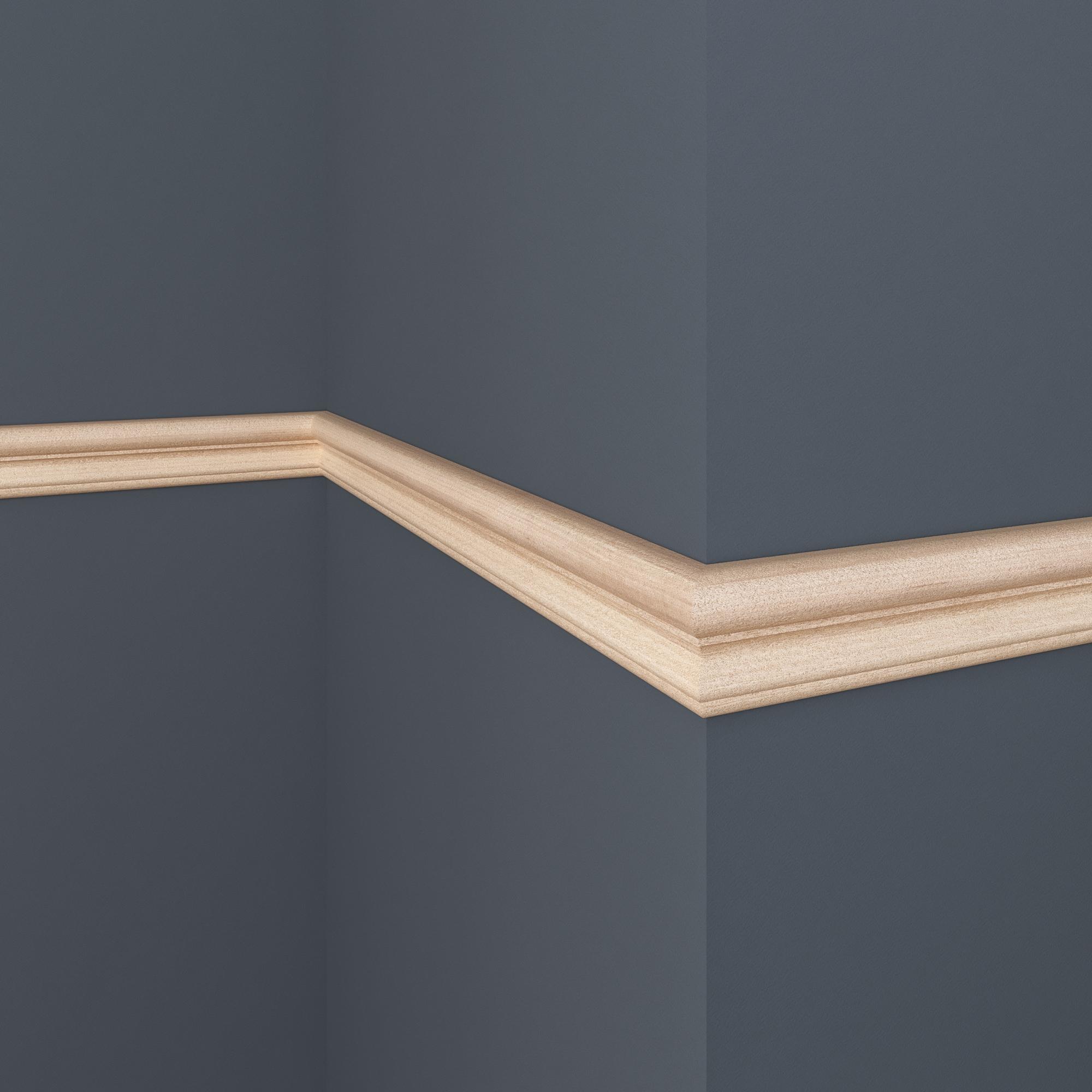 Ornamental Mouldings 47.5" x 1 3/4" x 3/4" Chair Rail