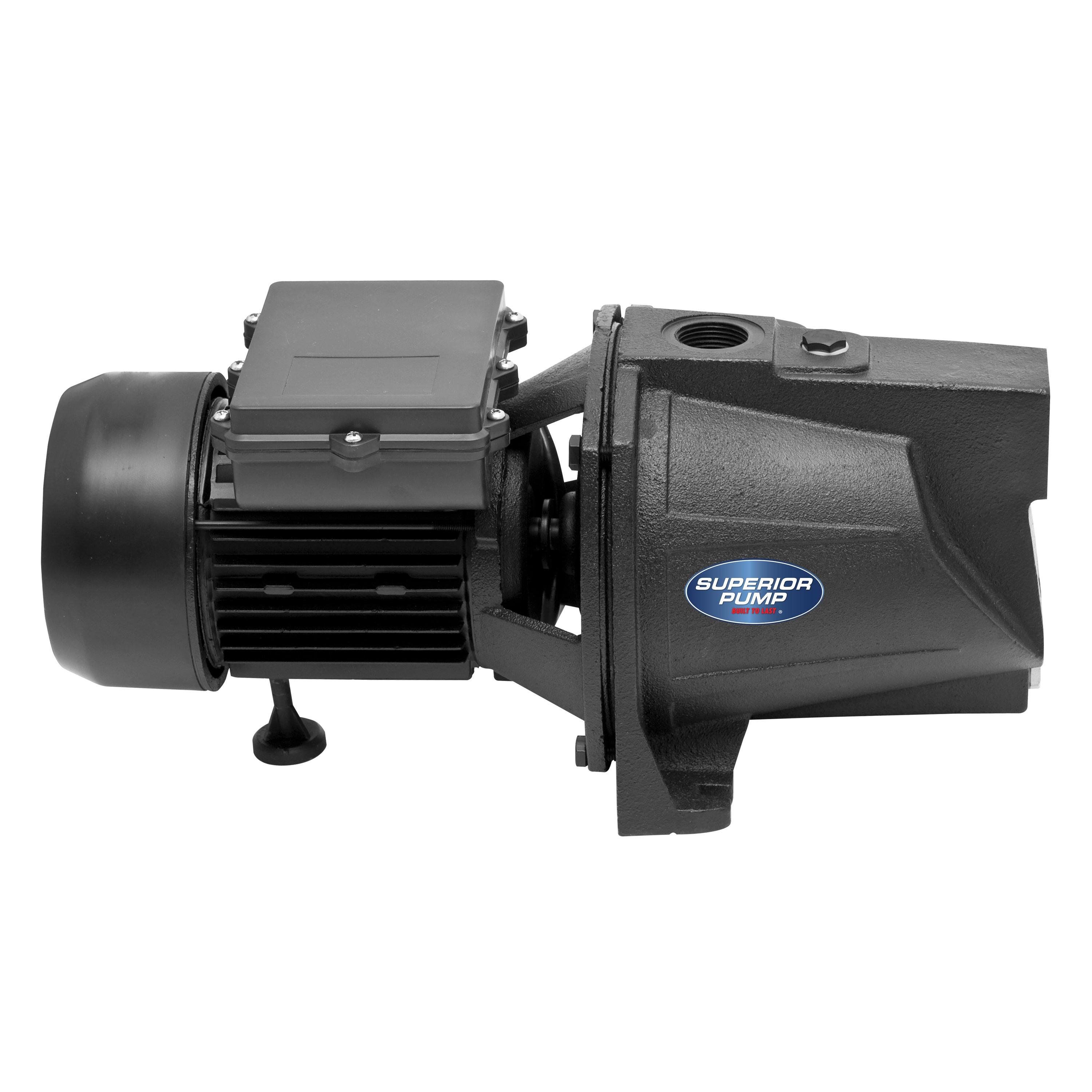 Superior Pump 1/2 HP Cast Iron Shallow Well Jet Water Pump