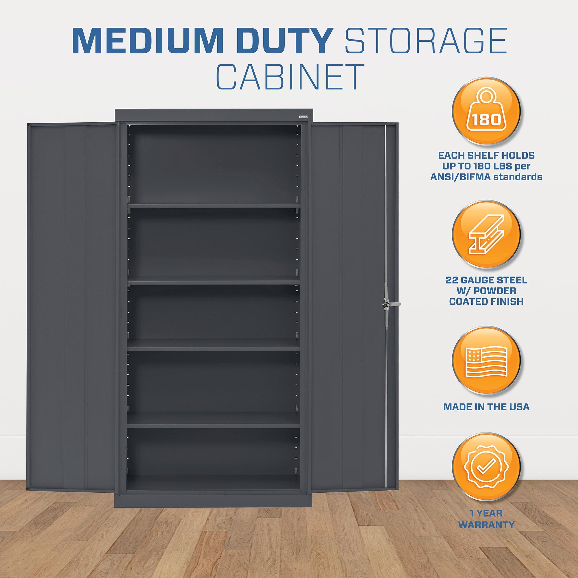 Sandusky Cabinets Classic Series 36'' Wide 5 - Shelf Storage Cabinet