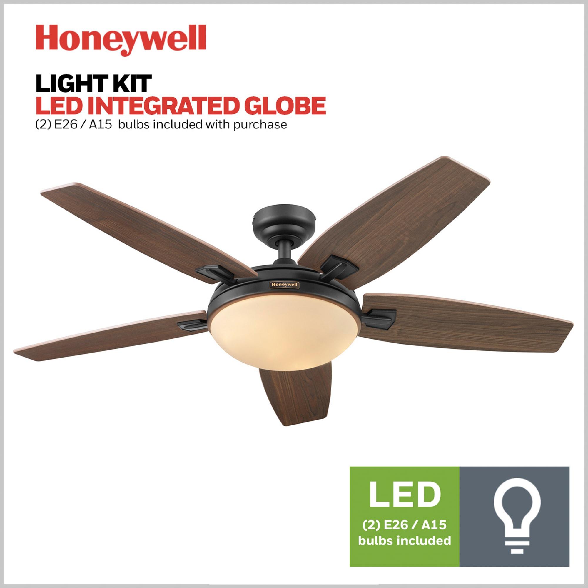 Carmel 48'' Ceiling Fan with LED Lights and Remote Included