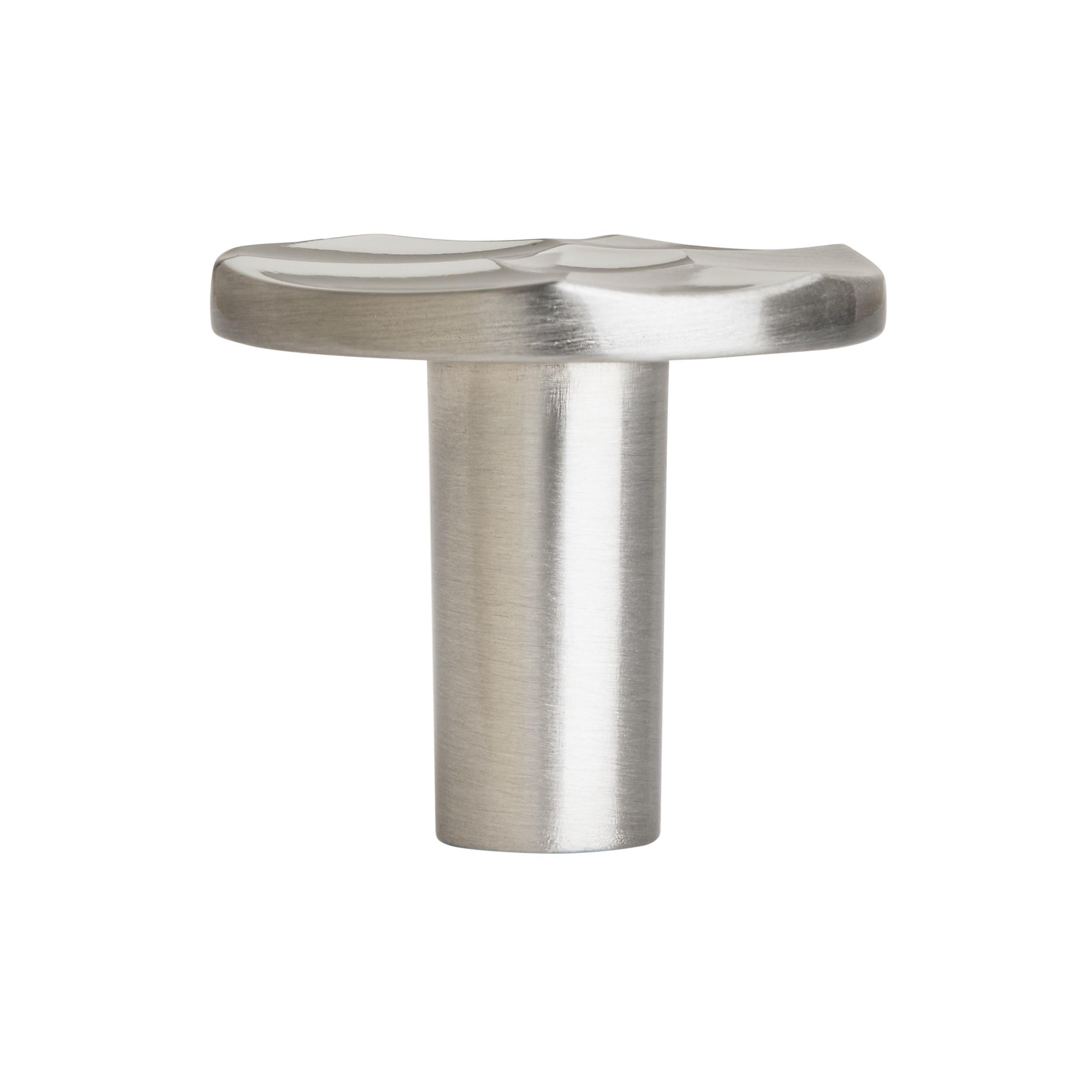 Amerock Kamari 1-3/16-in Satin Nickel Round Contemporary Cabinet Knob