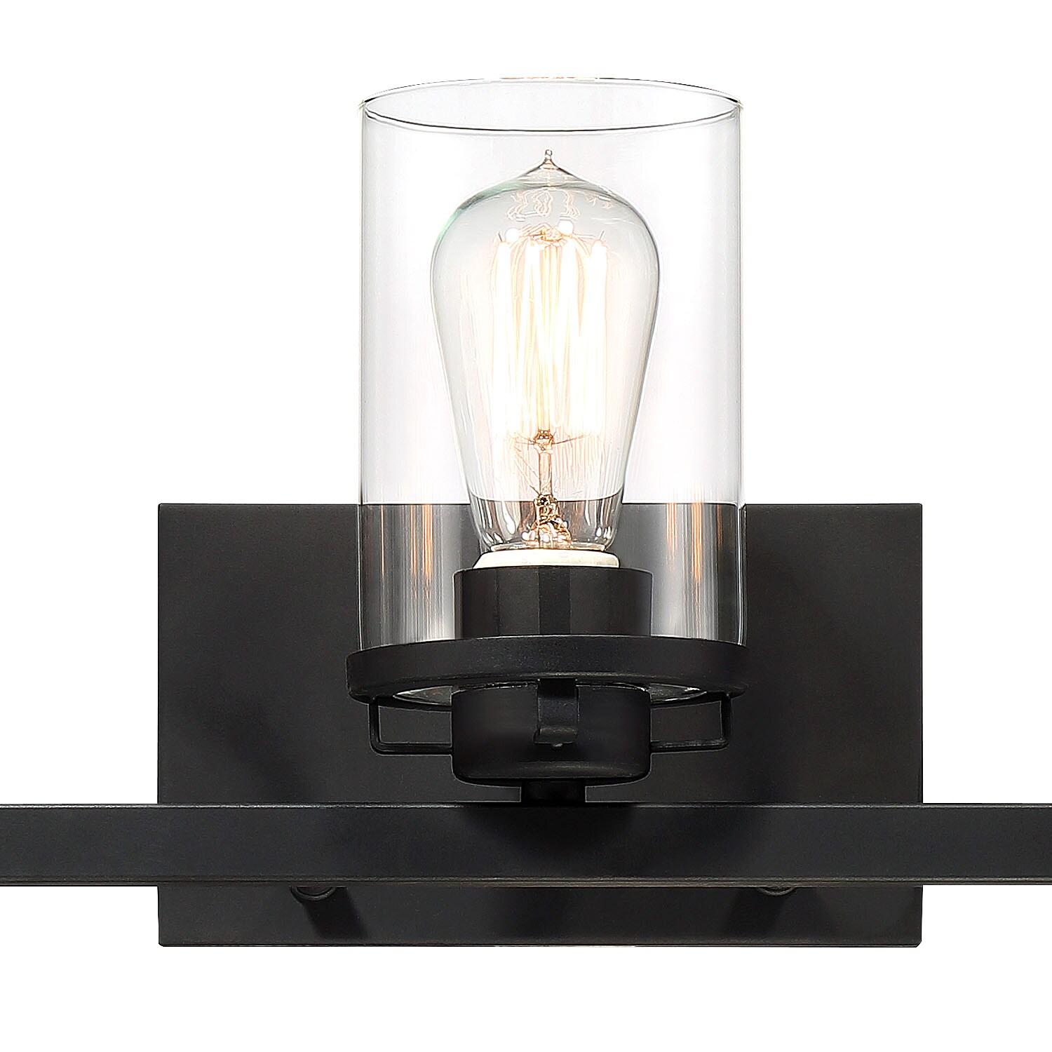 Designers Fountain 93303-BK Jedrek 3 Light Bath in Black