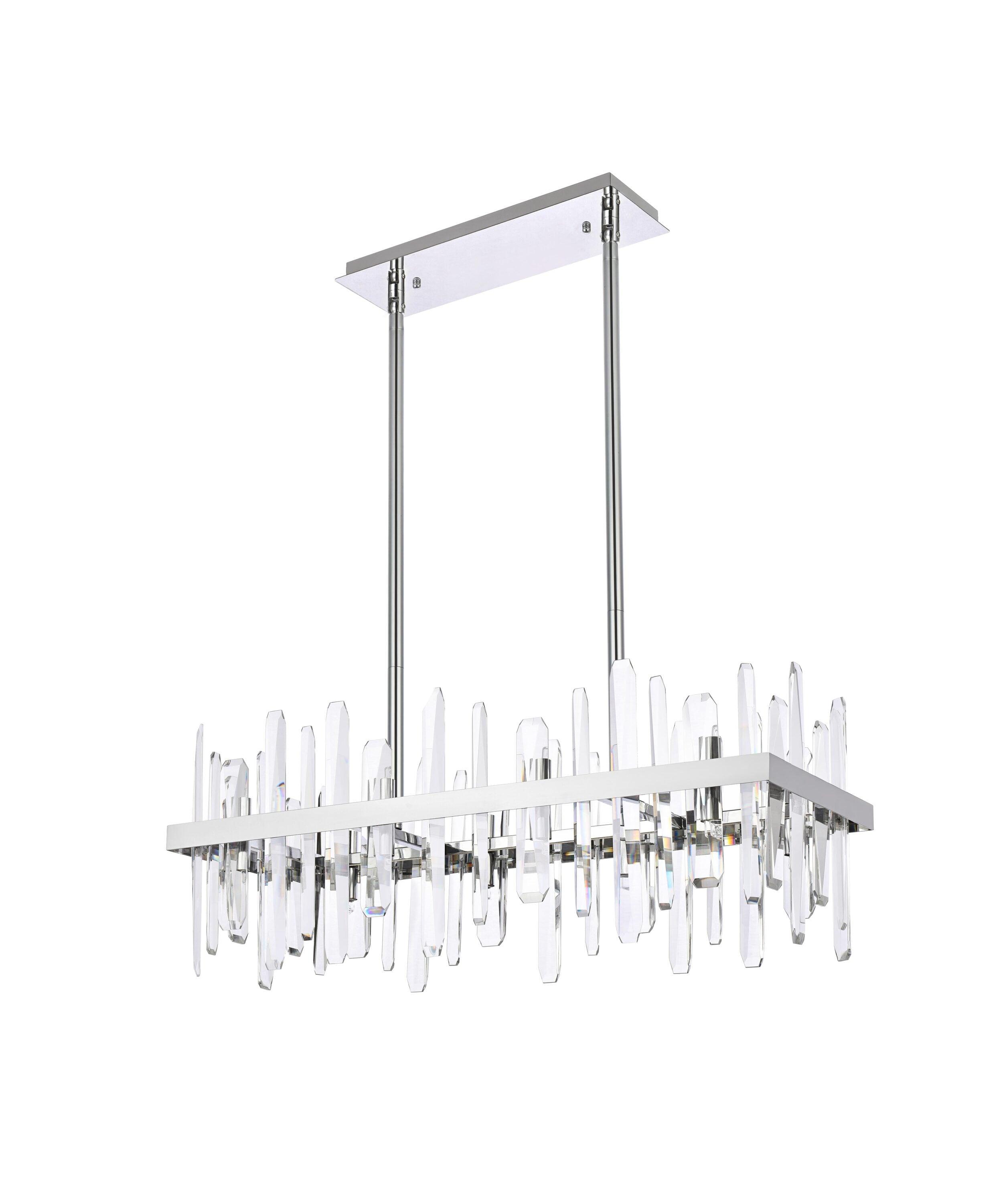 Elegant Lighting Serena 16 - Light Chandelier in  Chrome