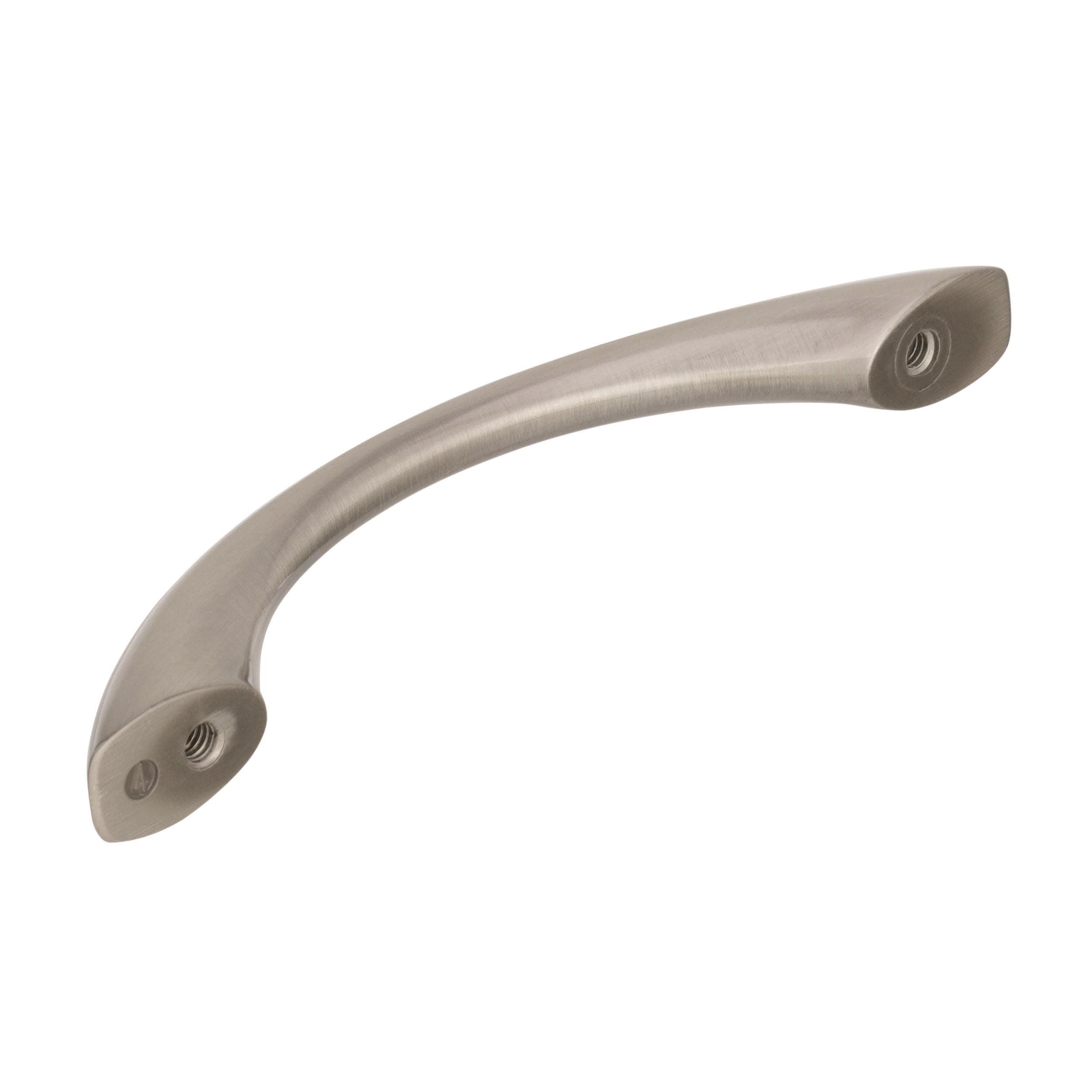 Satin Nickel 3-3/4 Inch Modern Cabinet Pull