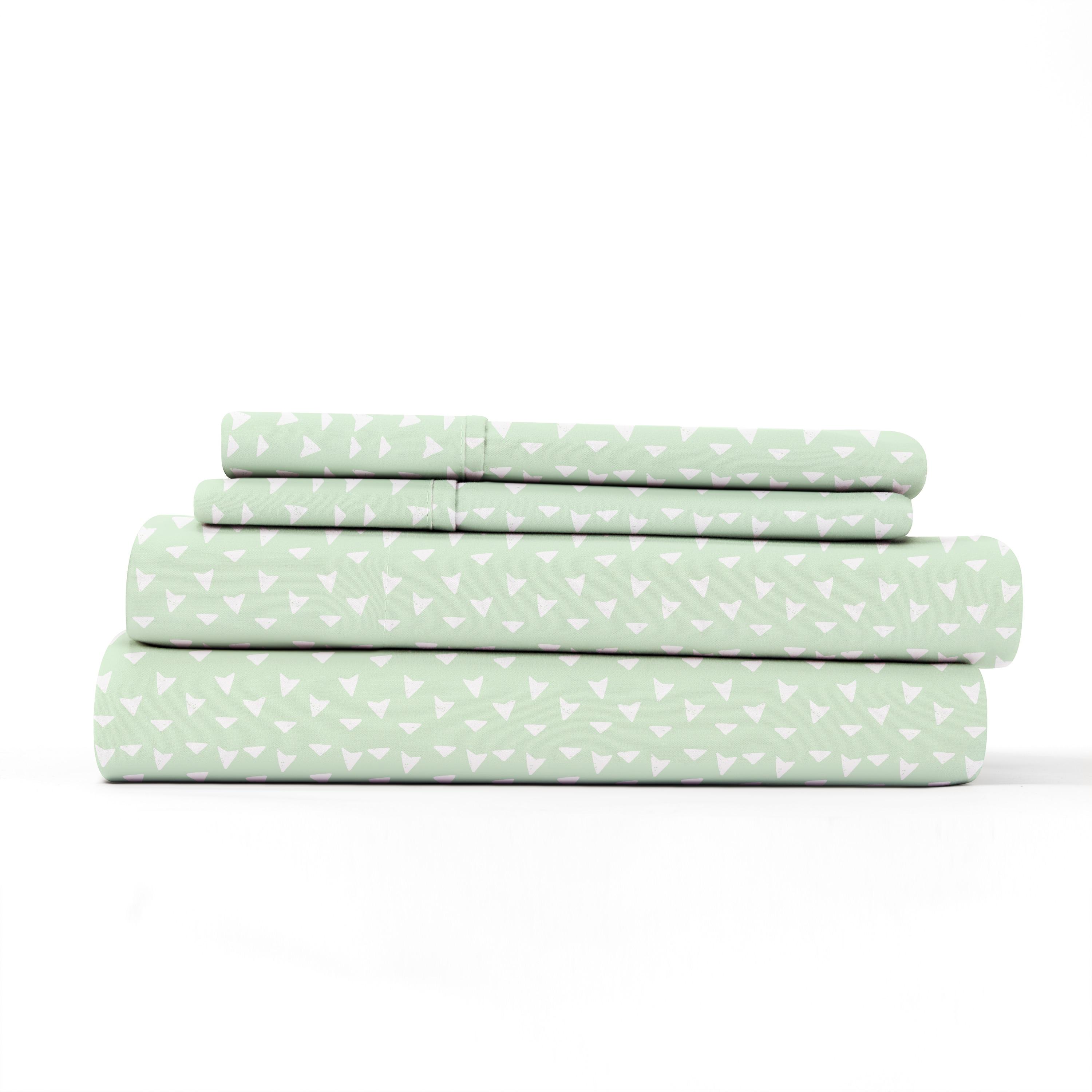 Home Urban Arrows Pattern Microfiber Sheet Set