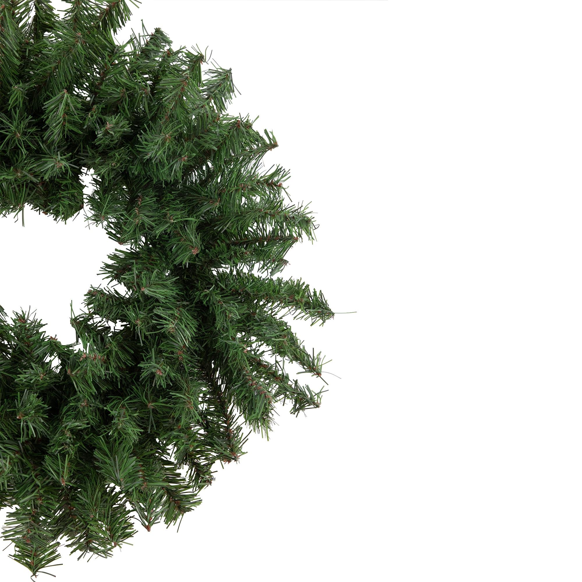 Canadian Pine Artificial Christmas Wreath Unlit