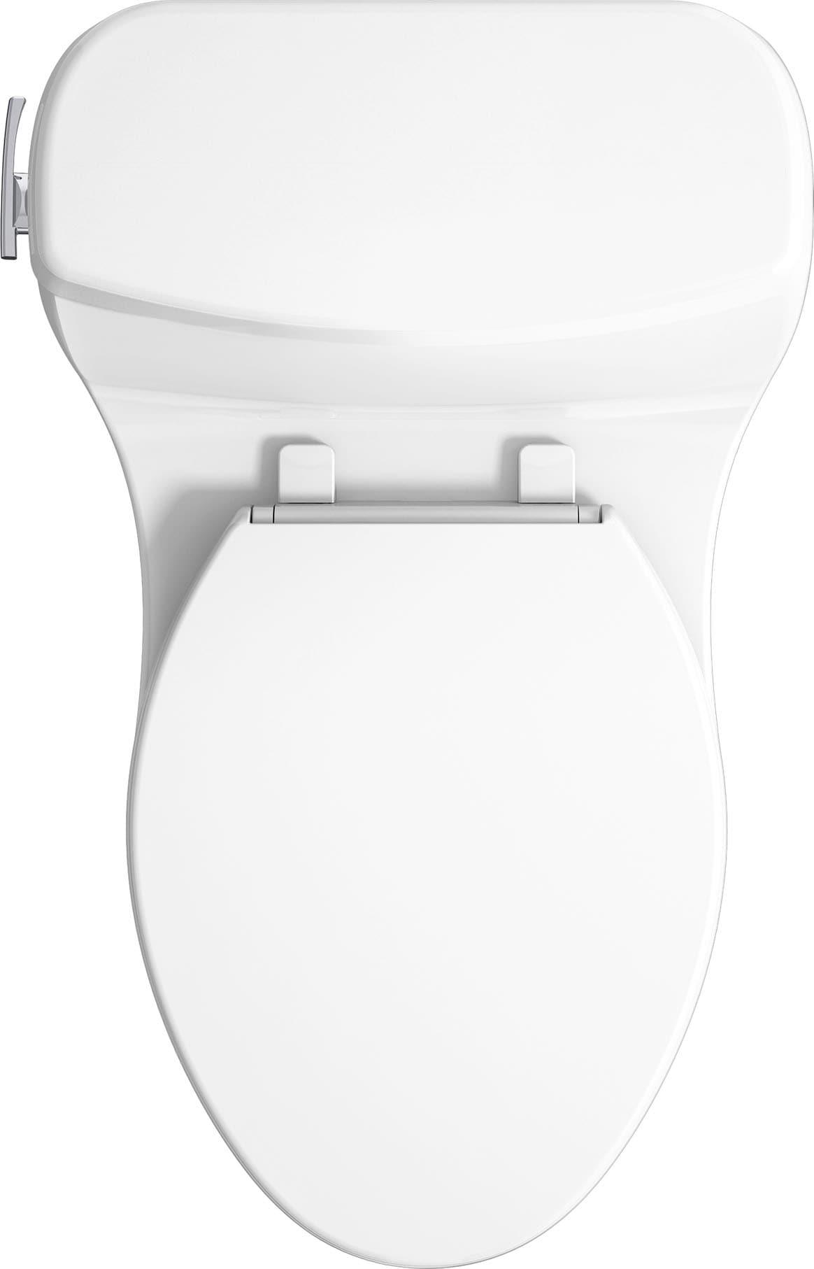 Santa Rosa One-Piece Compact Elongated 1.6 Gpf Toilet With Revolution 360 Swirl Flushing Technology