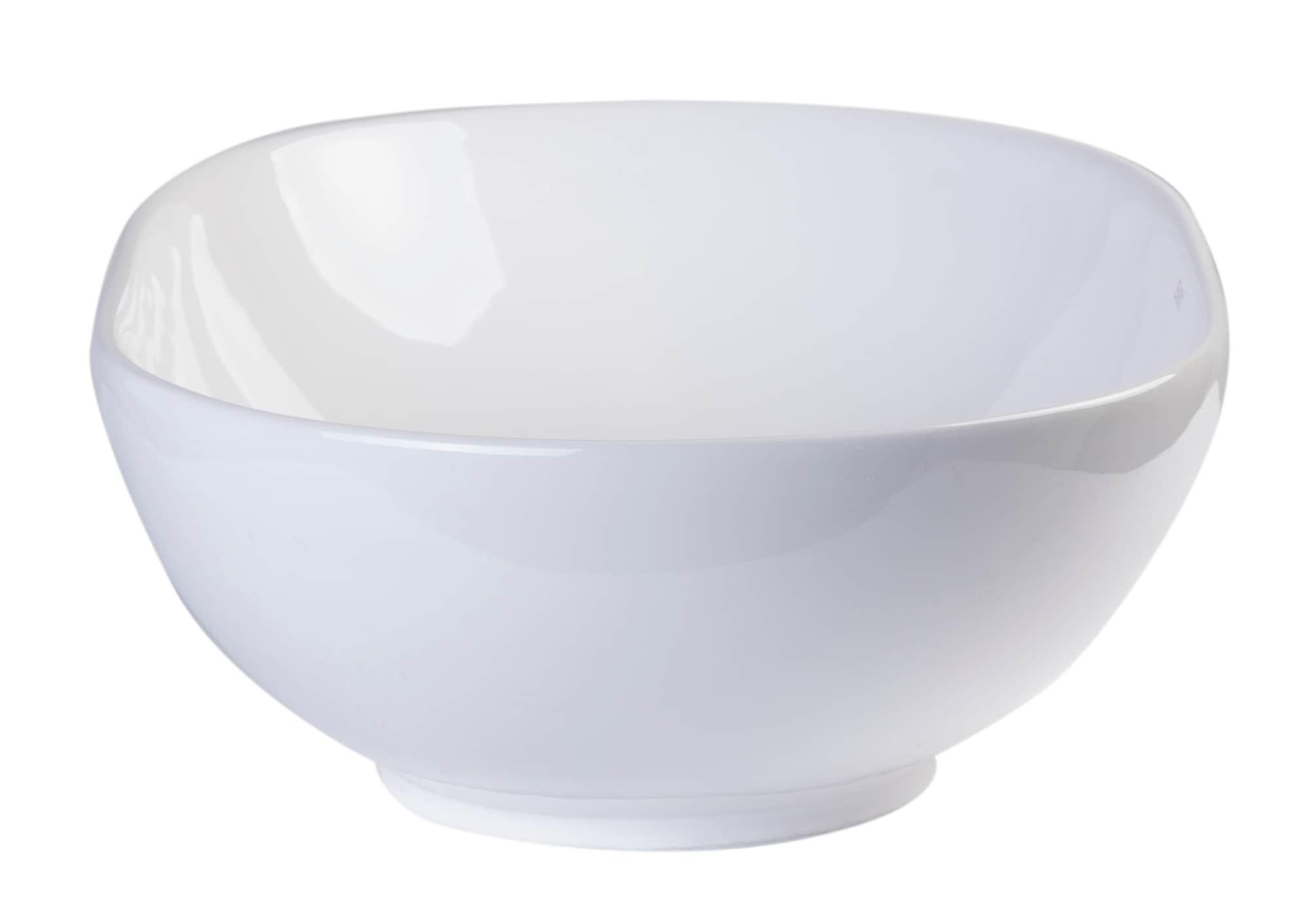 EAGO 14.75'' White Porcelain Oval Bathroom Sink