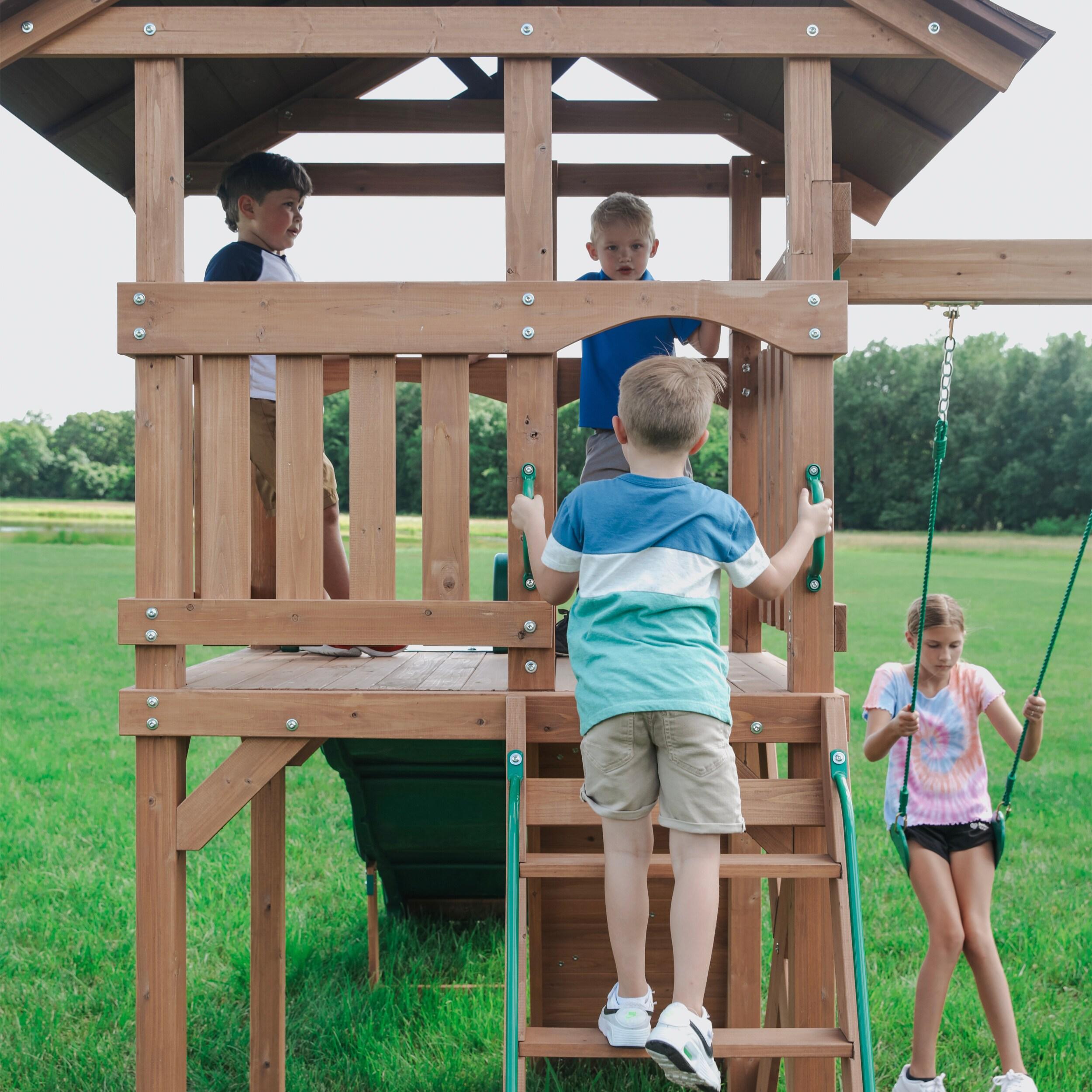 Backyard Discovery Lightning Ridge Swing Set