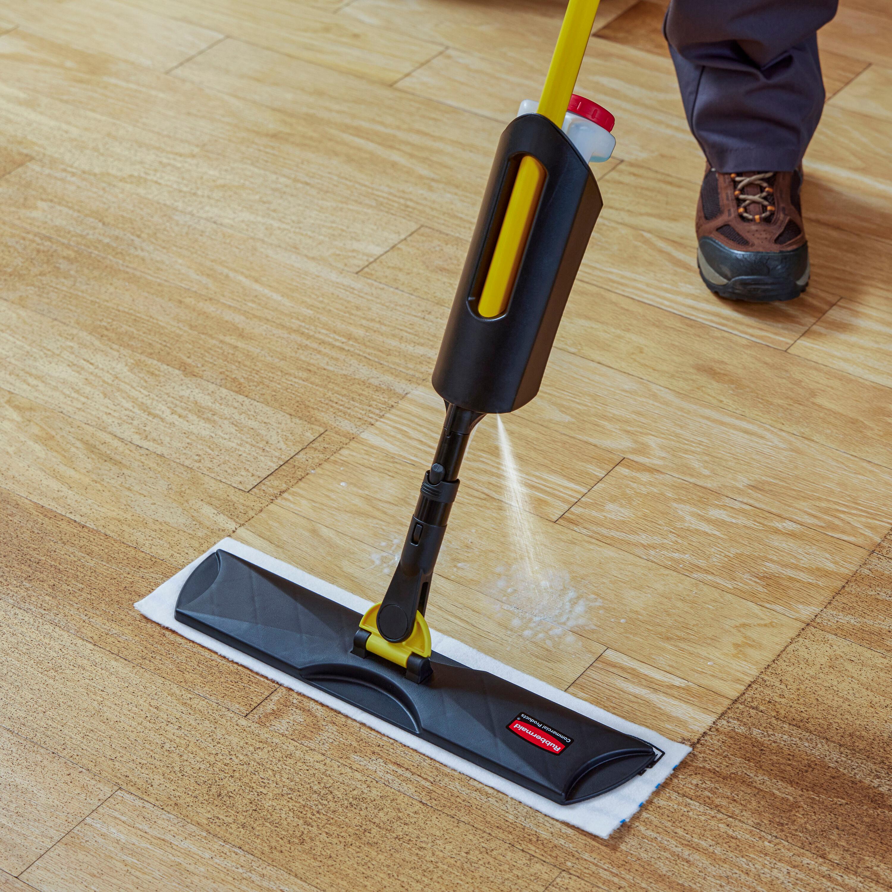 Rubbermaid Commercial Products Disposable Microfiber Pads, 8-Pack (Pads Only)