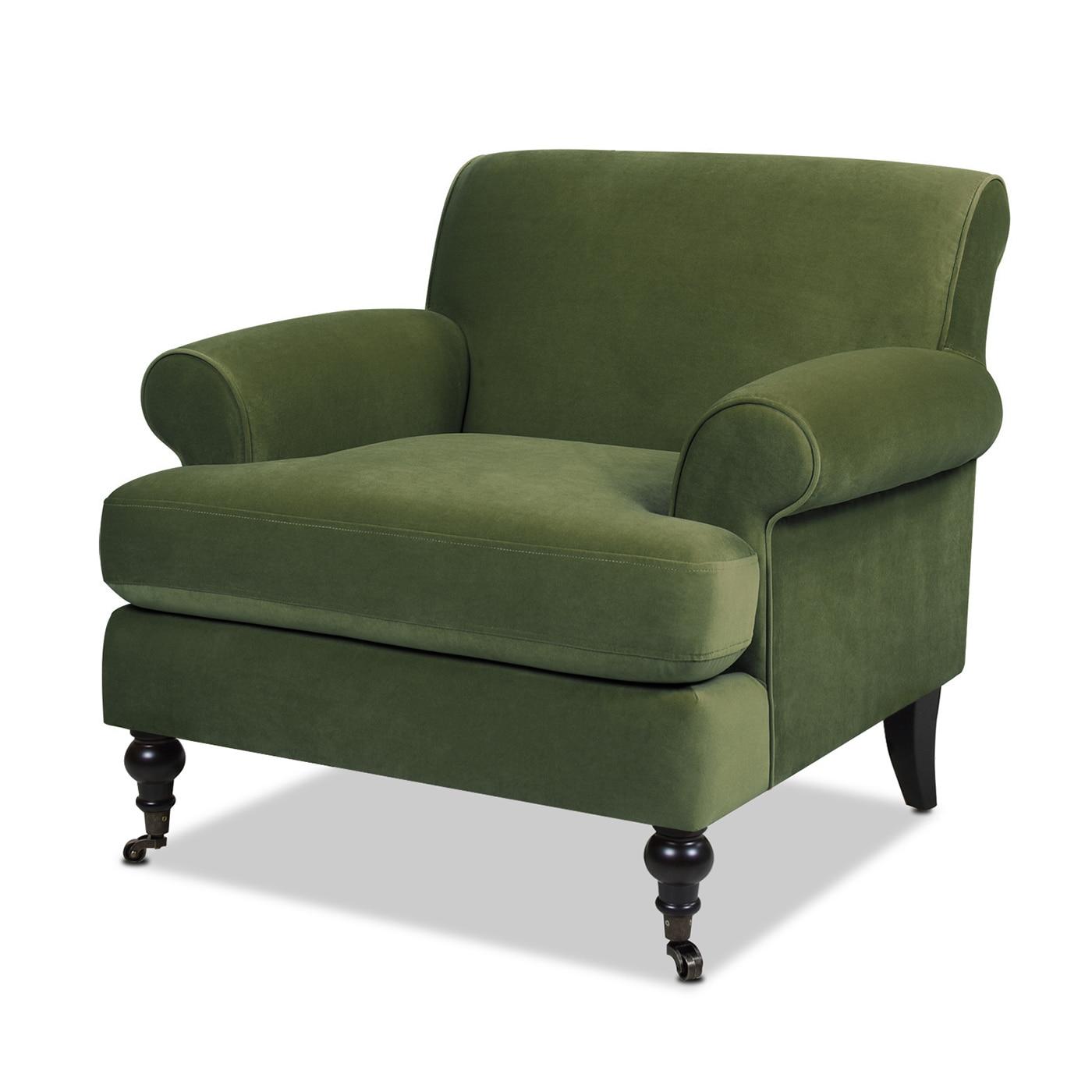 Jennifer Taylor Home Alana Lawson Chair Olive Green