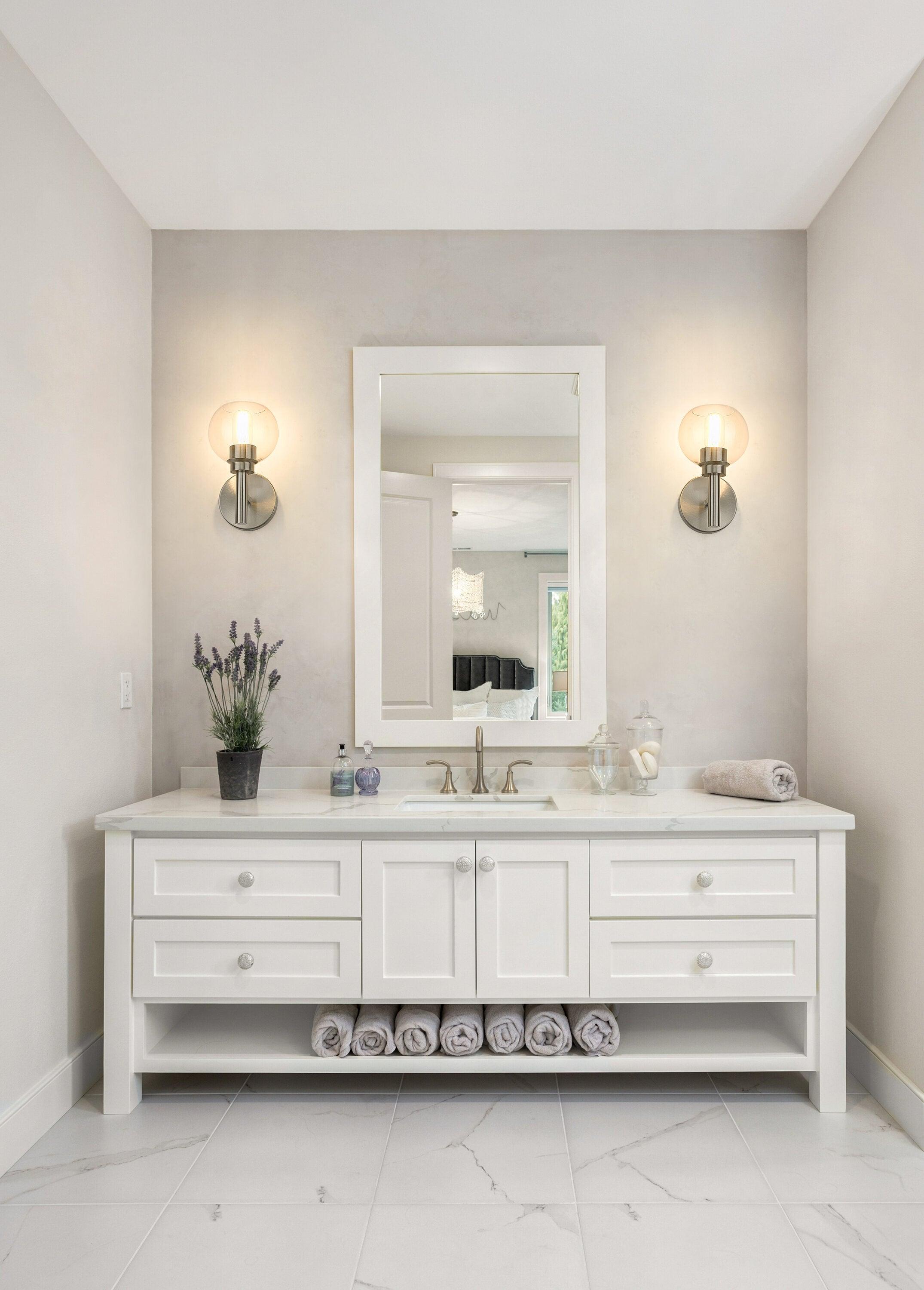 Z-Lite Sutton 1 - Light Wall Light in  Brushed Nickel