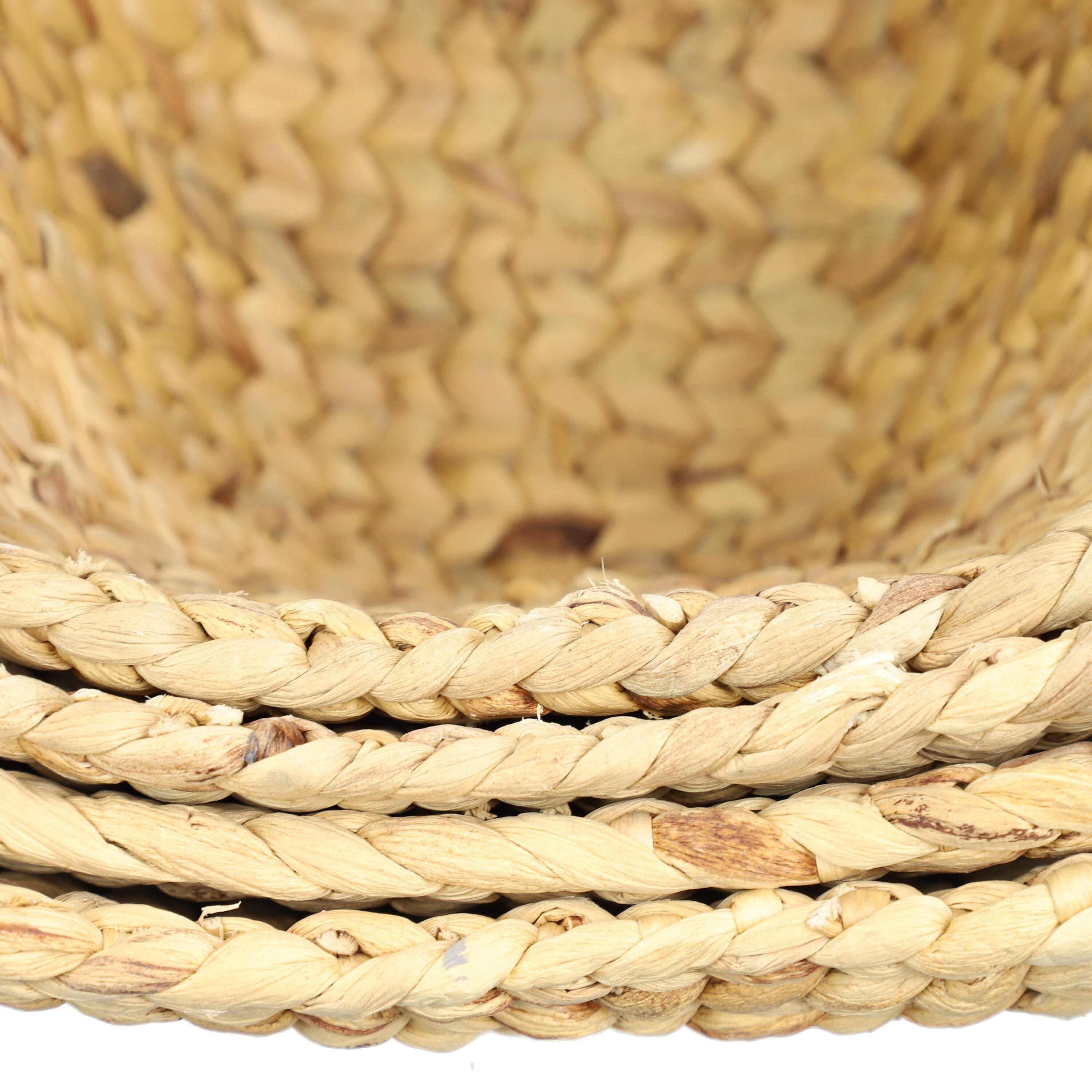 Dip-Dyed 4 Piece Wicker Basket Set