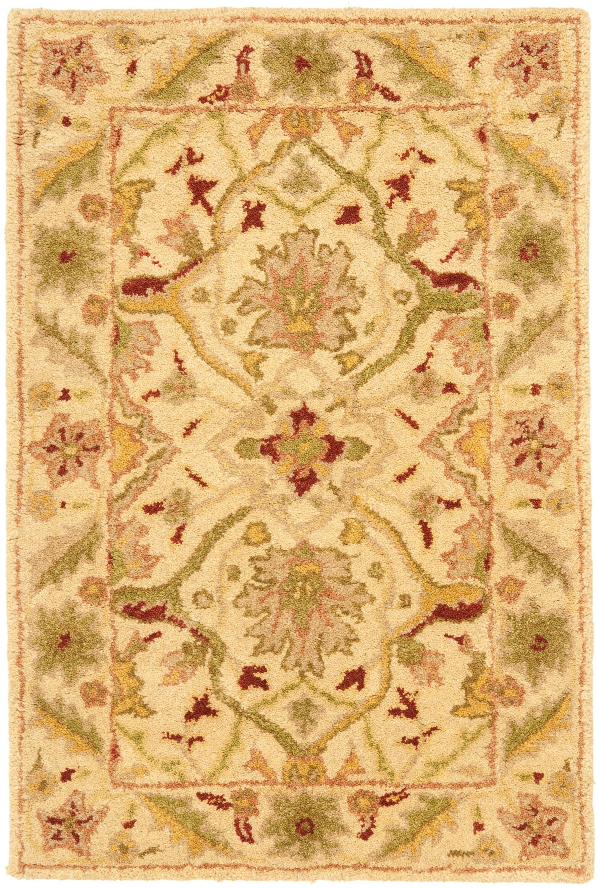 Antiquity AT14 Hand Tufted Indoor Accent Rug - Ivory - 2'x3' - Safavieh