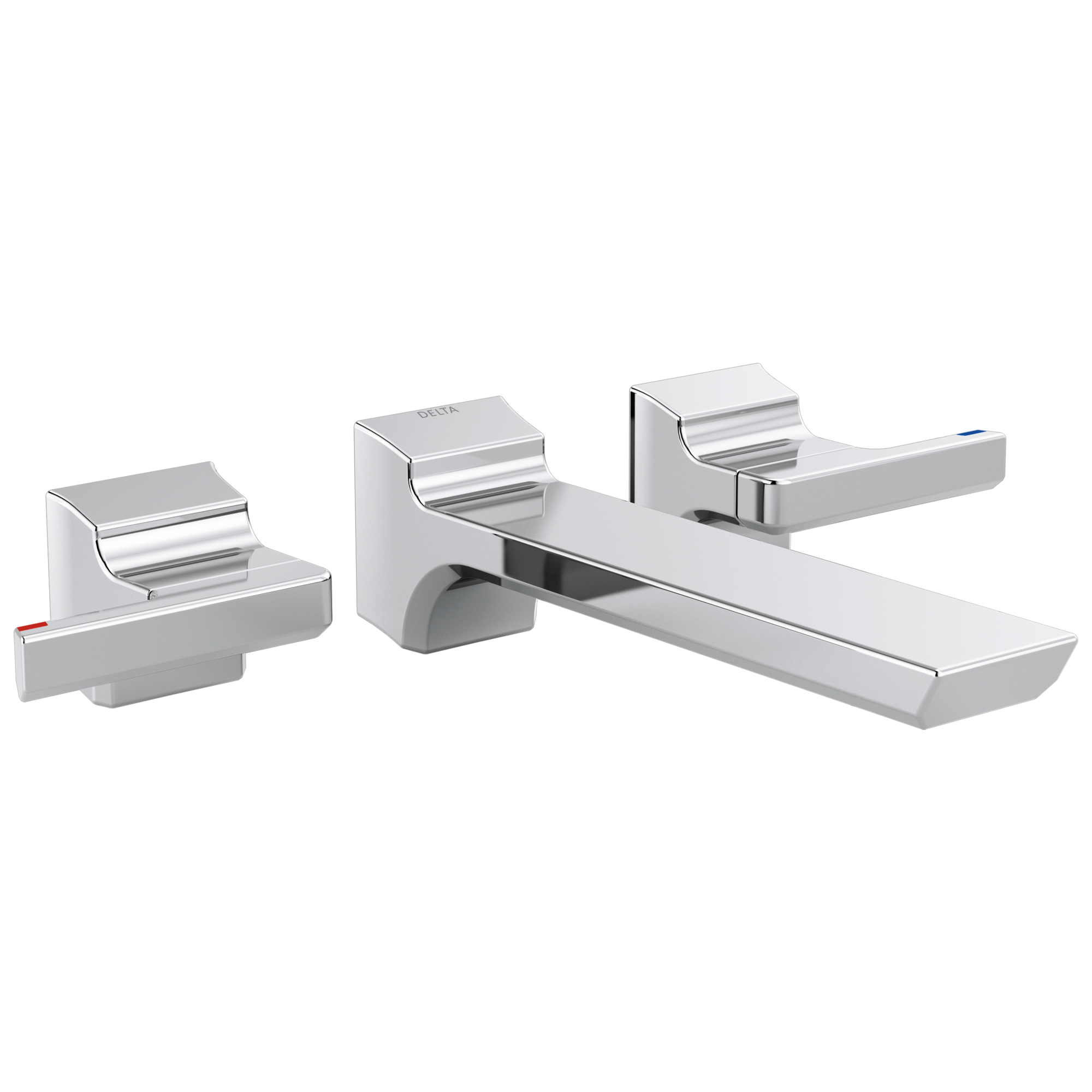 Pivotal Wall Mounted Bathroom Faucet and DIAMOND™ Seal Technology