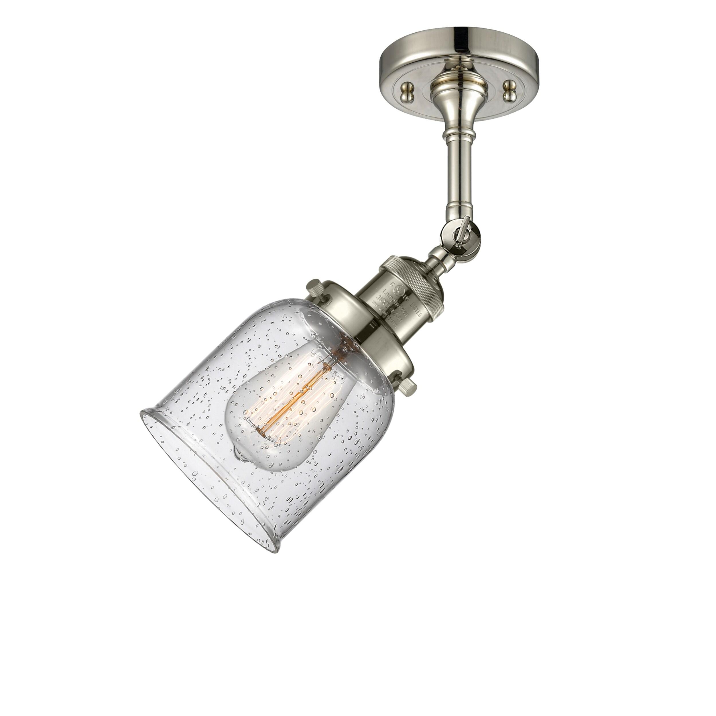Innovations Lighting Bell 1 - Light Sconce in Polished Nickel