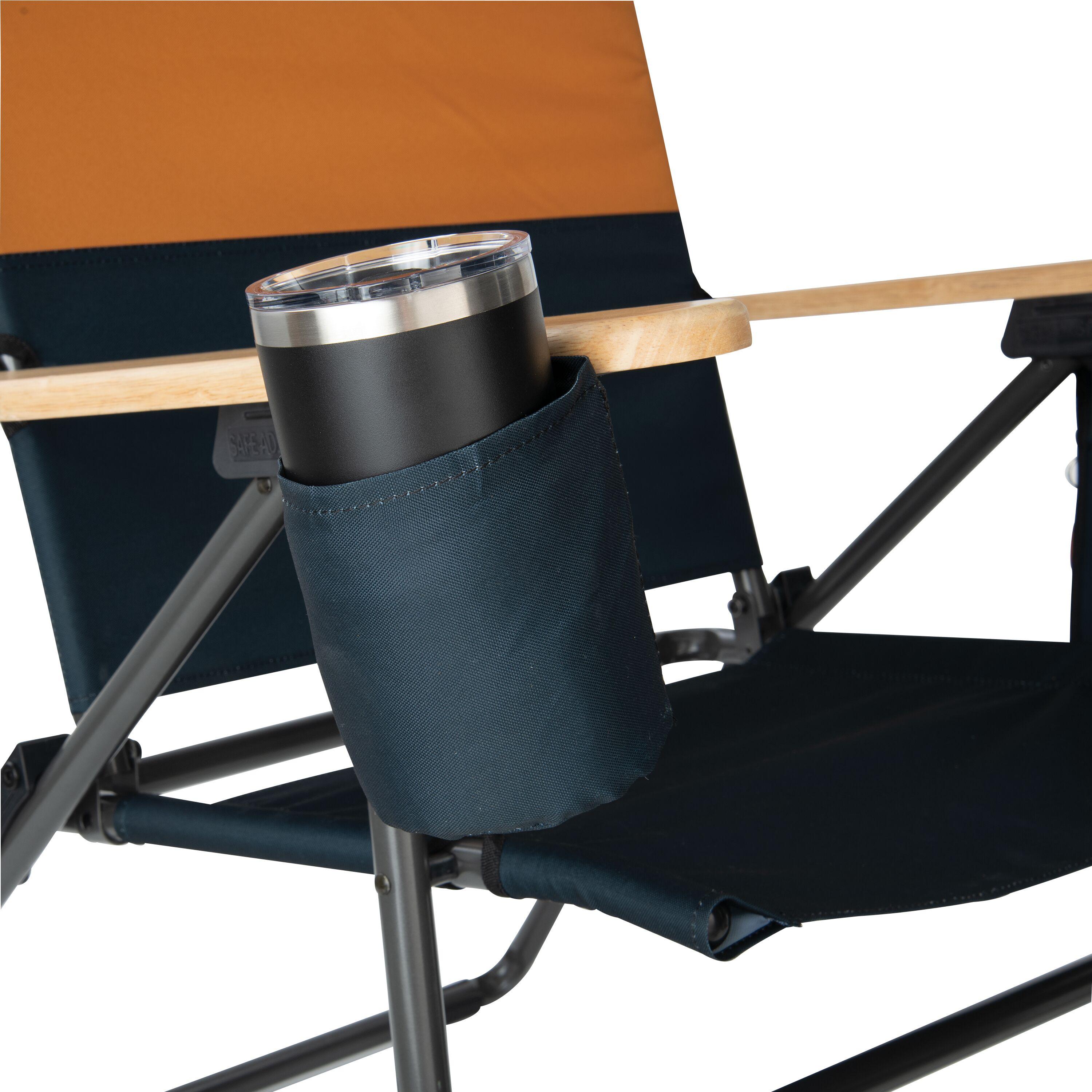 Arlmont & Co. Jovia Camp & Go Selkirk Outdoor Oversized Heavy Duty Comfort Folding Camping Chair