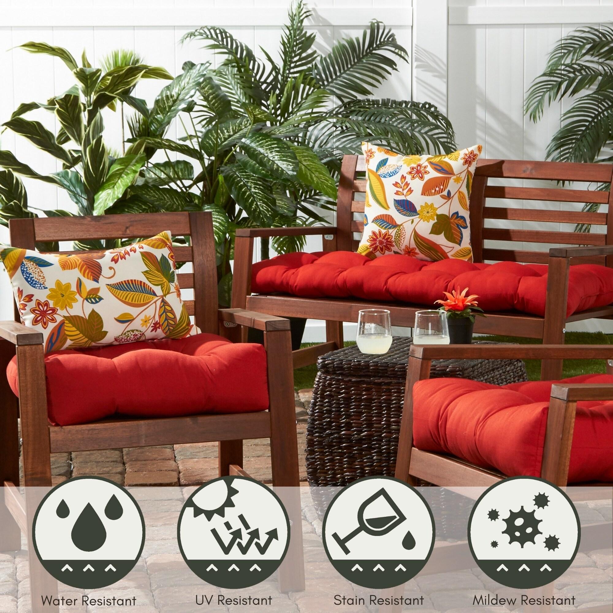 Indoor/Outdoor Reversible Throw Pillow