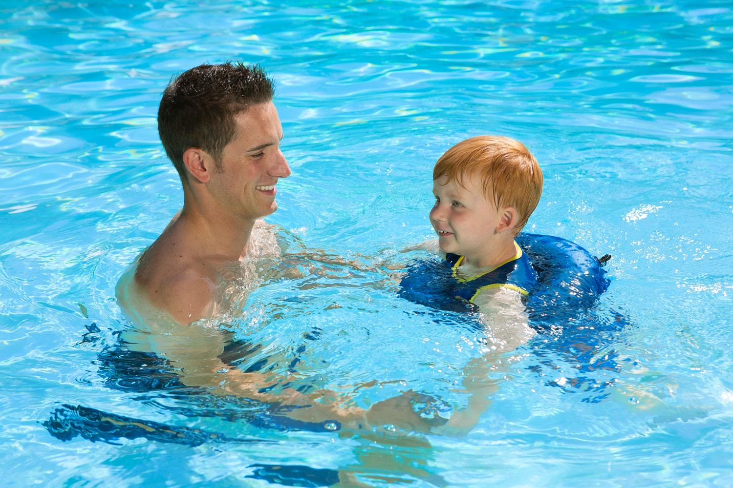 Poolmaster Swimming Pool Float Tube Trainer - Blue