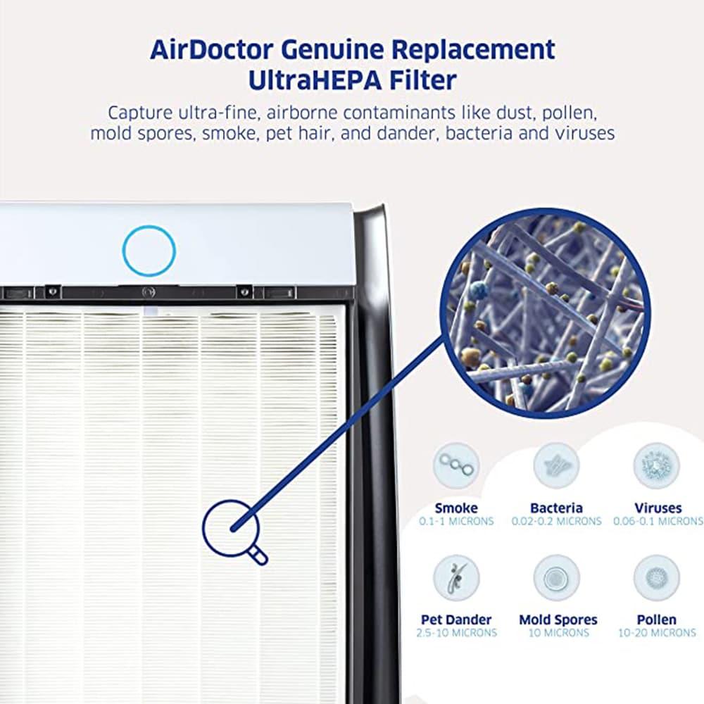 AirDoctor AD3000/AD3500 Classic 4-in-1 Air Purifier UltraHEPA, Carbon & VOC Filter