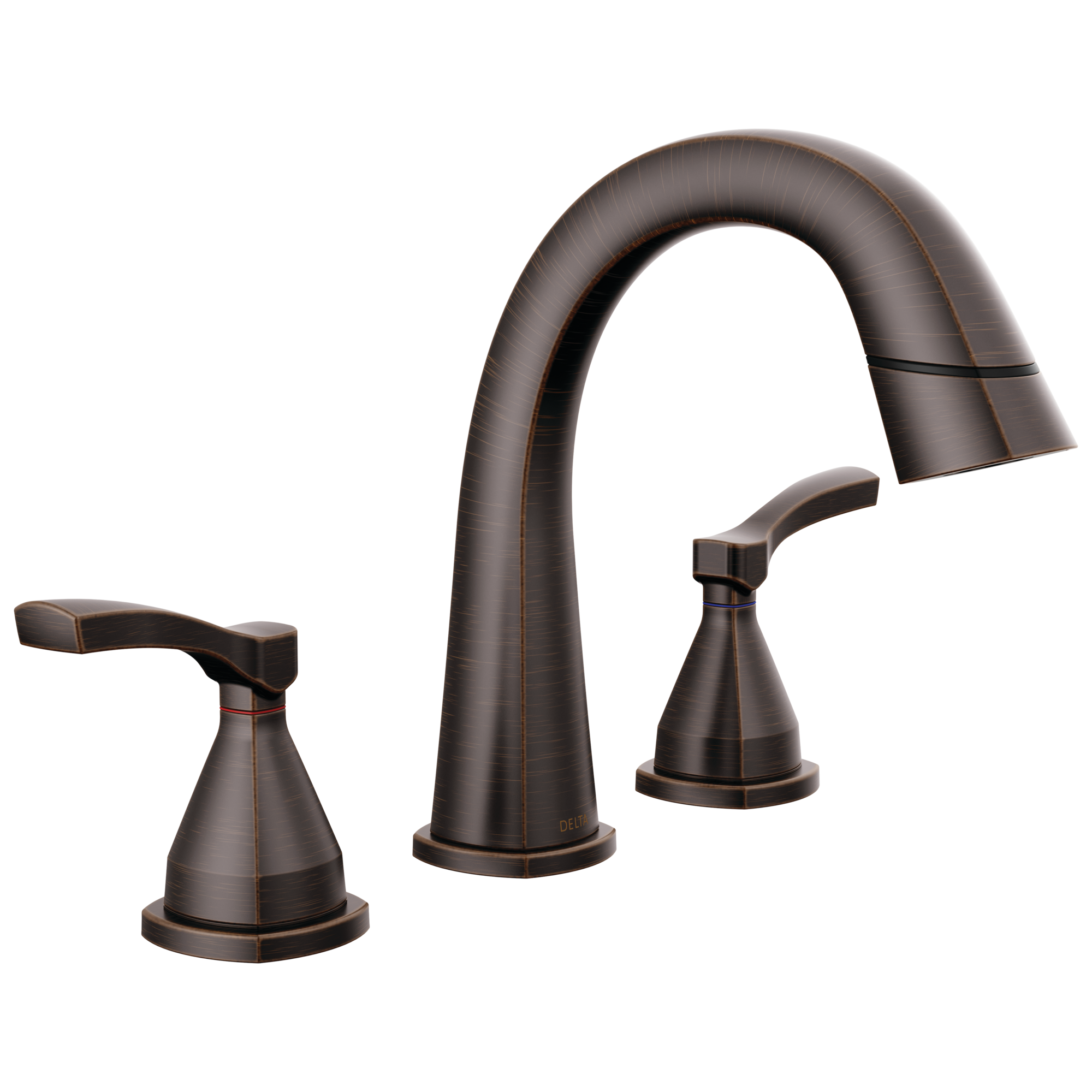 Stryke Widespread Bathroom Faucet with Drain Assembly and DIAMOND™ Seal Technology