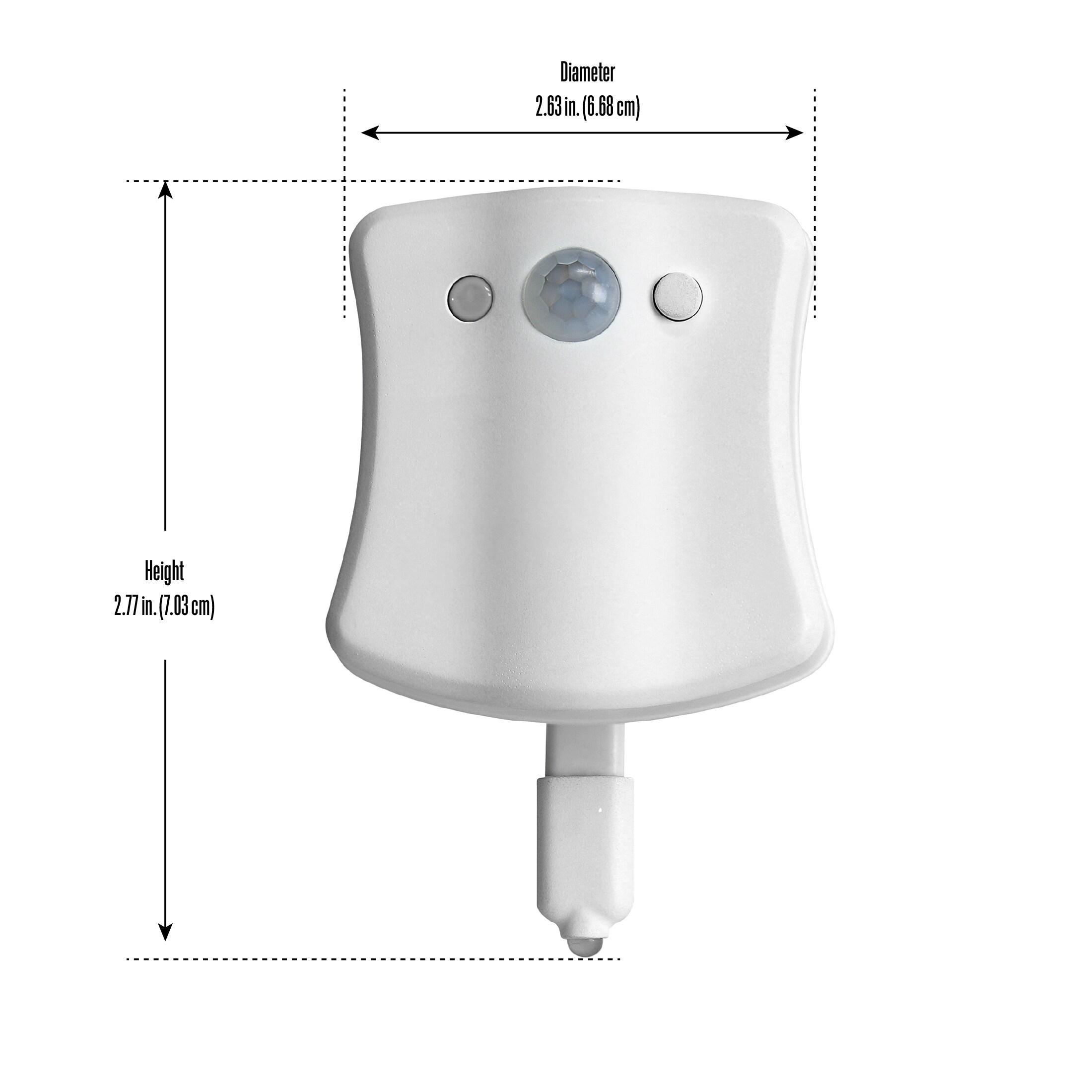 Feit Electric 2" x 2" inch Color Select Motion LED Toilet Night Light