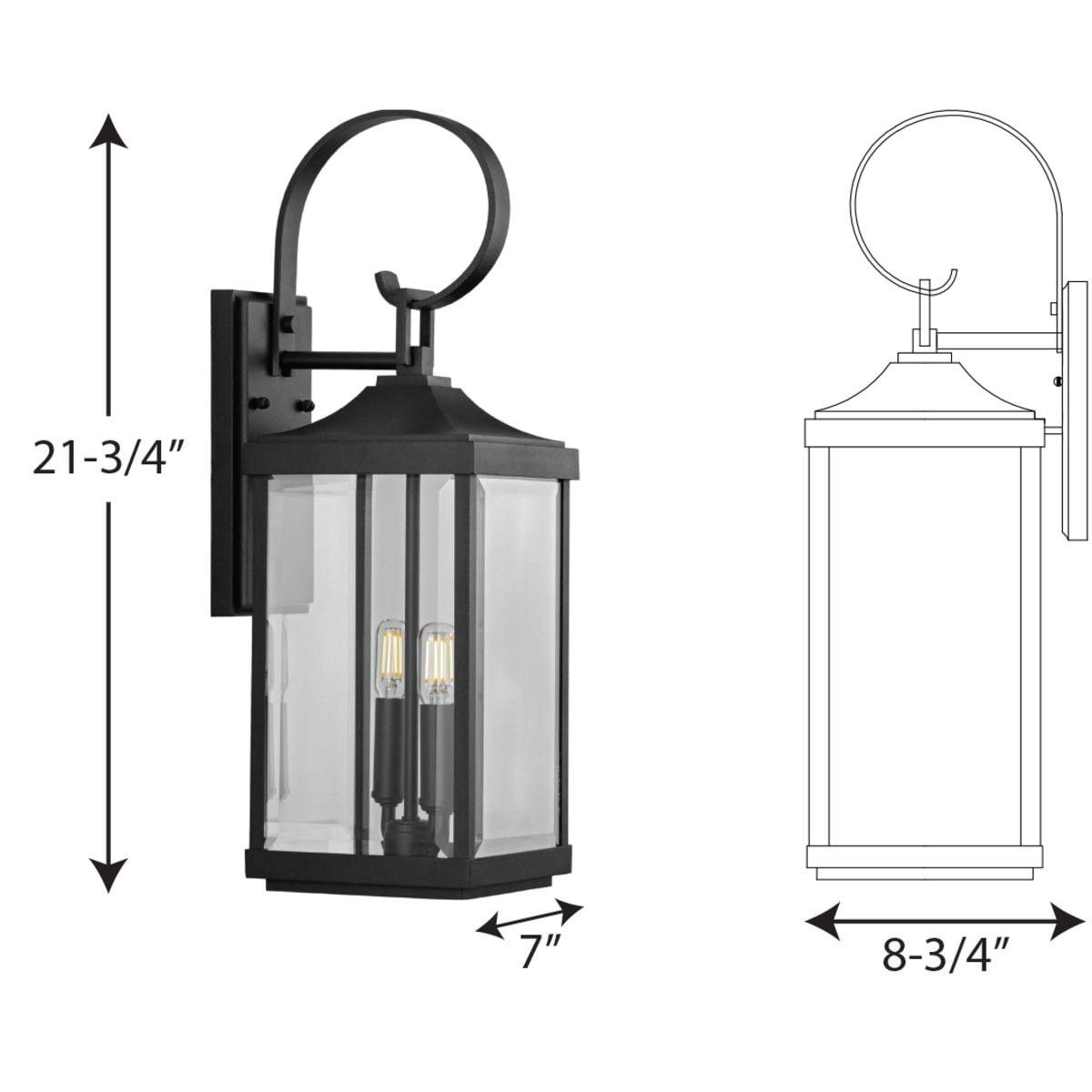 Crawley 2 Light Outdoor Wall Light