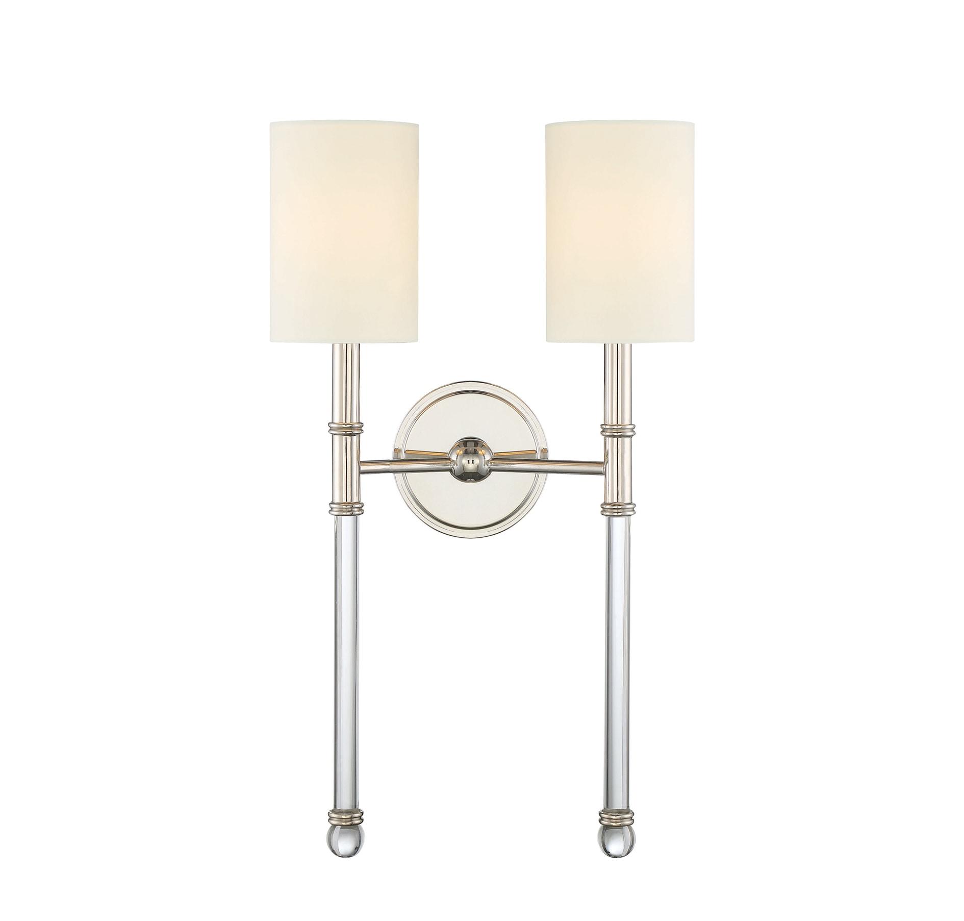 Savoy House Fremont 2 - Light Wall Light in  Polished Nickel