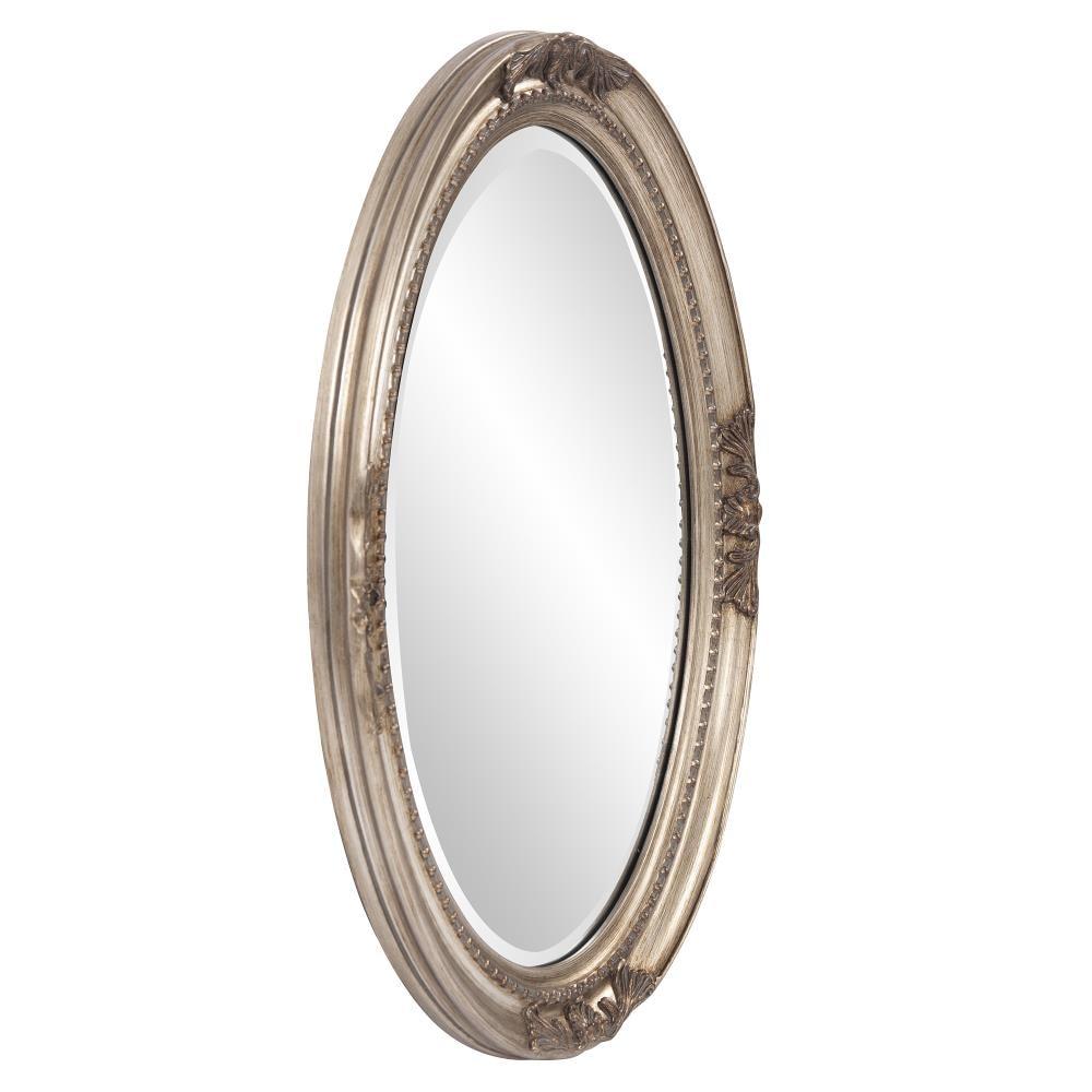 Queen Ann Antique Silver Leaf Mirror - Howard Elliott