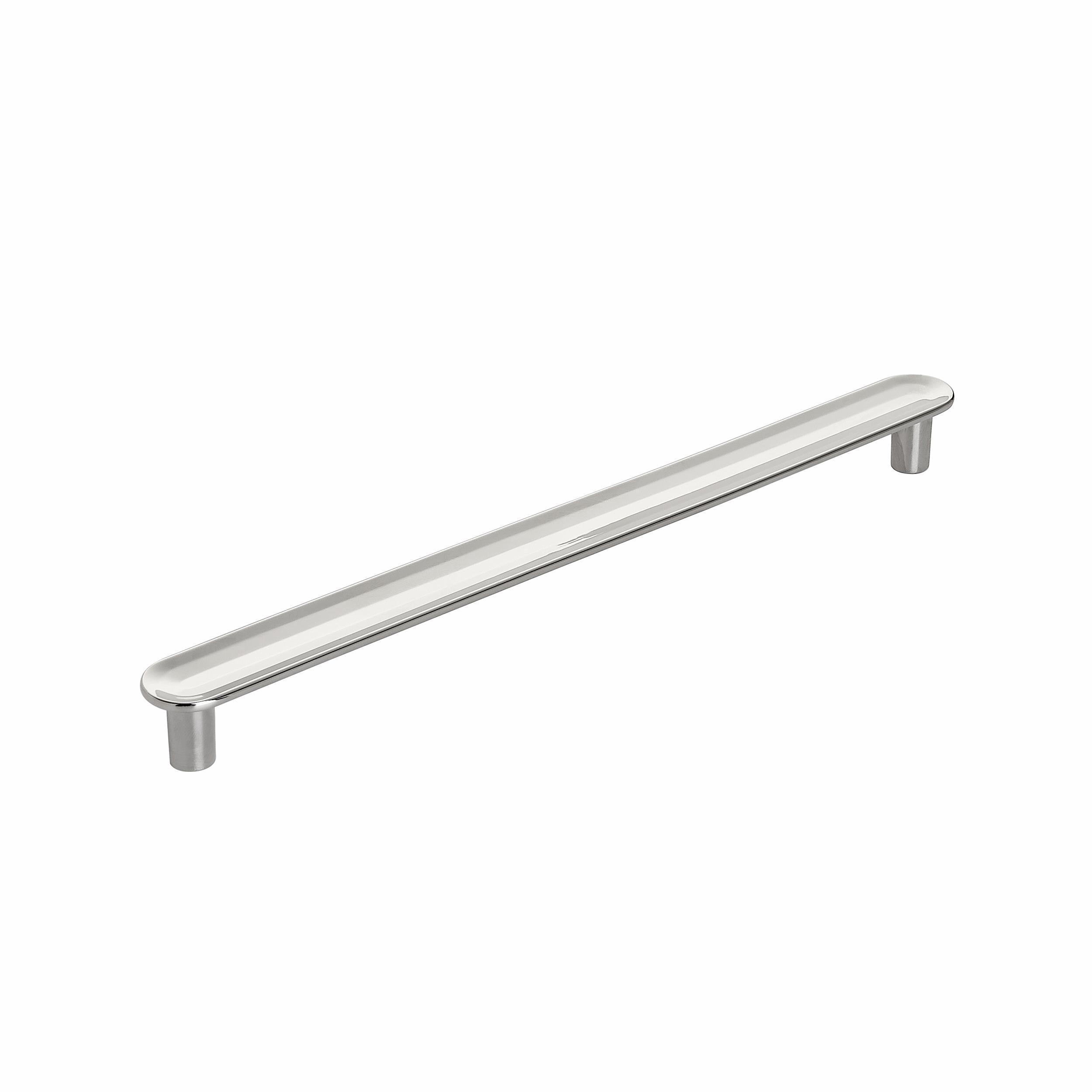 Polished Nickel 7-9/16 inch Concentric Cabinet Pull Handle