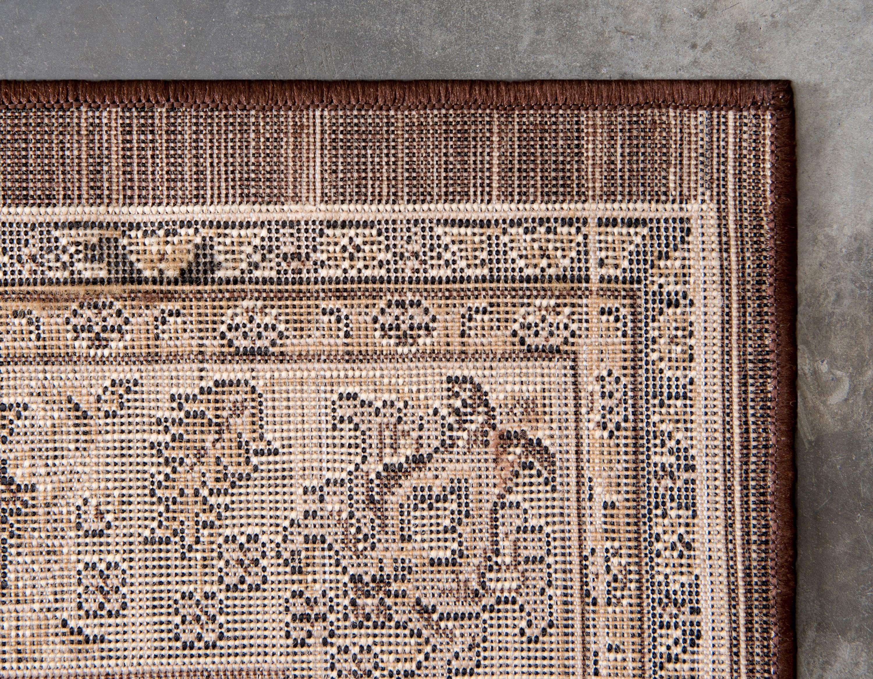 Unique Loom 7' 0 x 10' 0 Sialk Hill Washington Brown Area Rug
