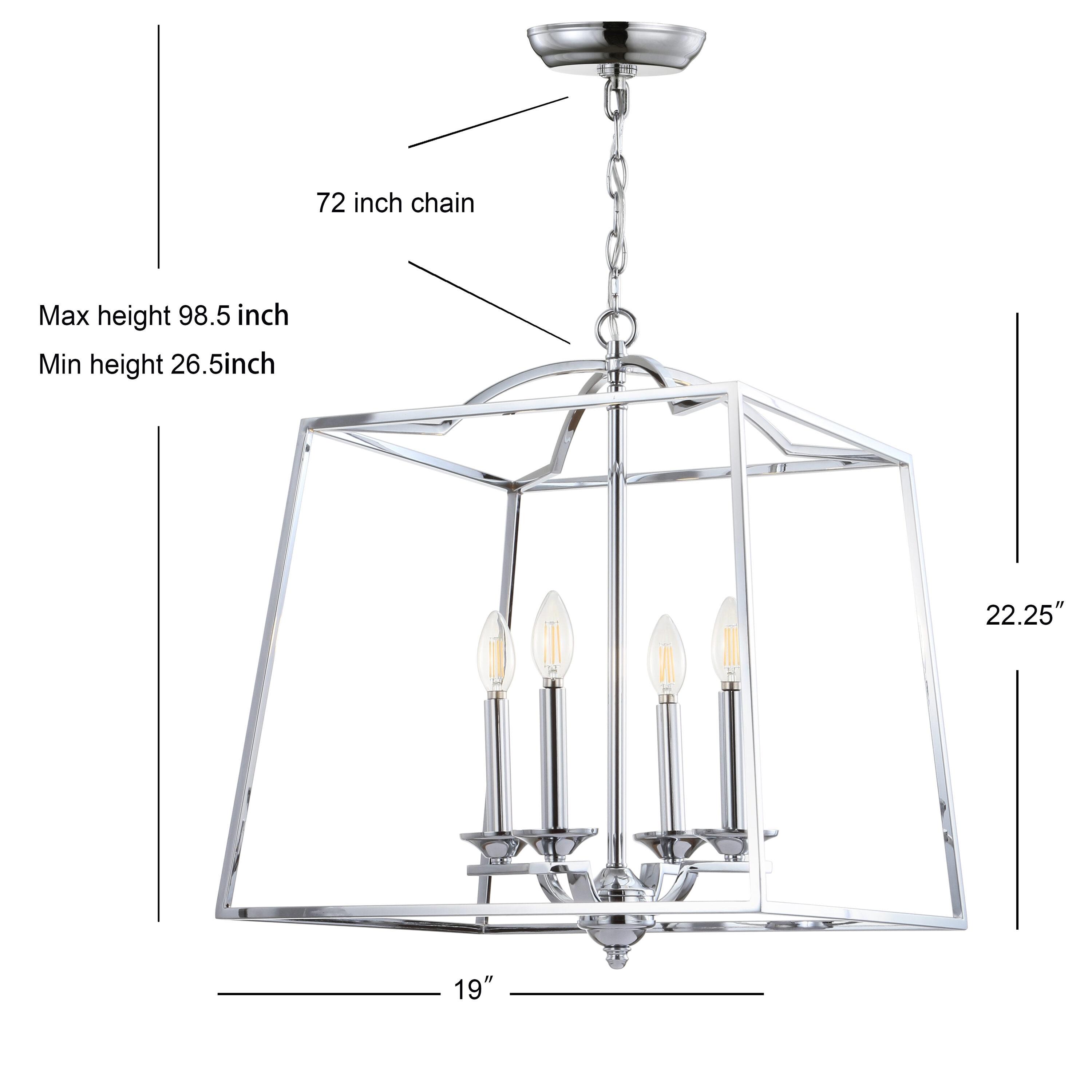 Hartlepool 4 - Light Lantern Chandelier