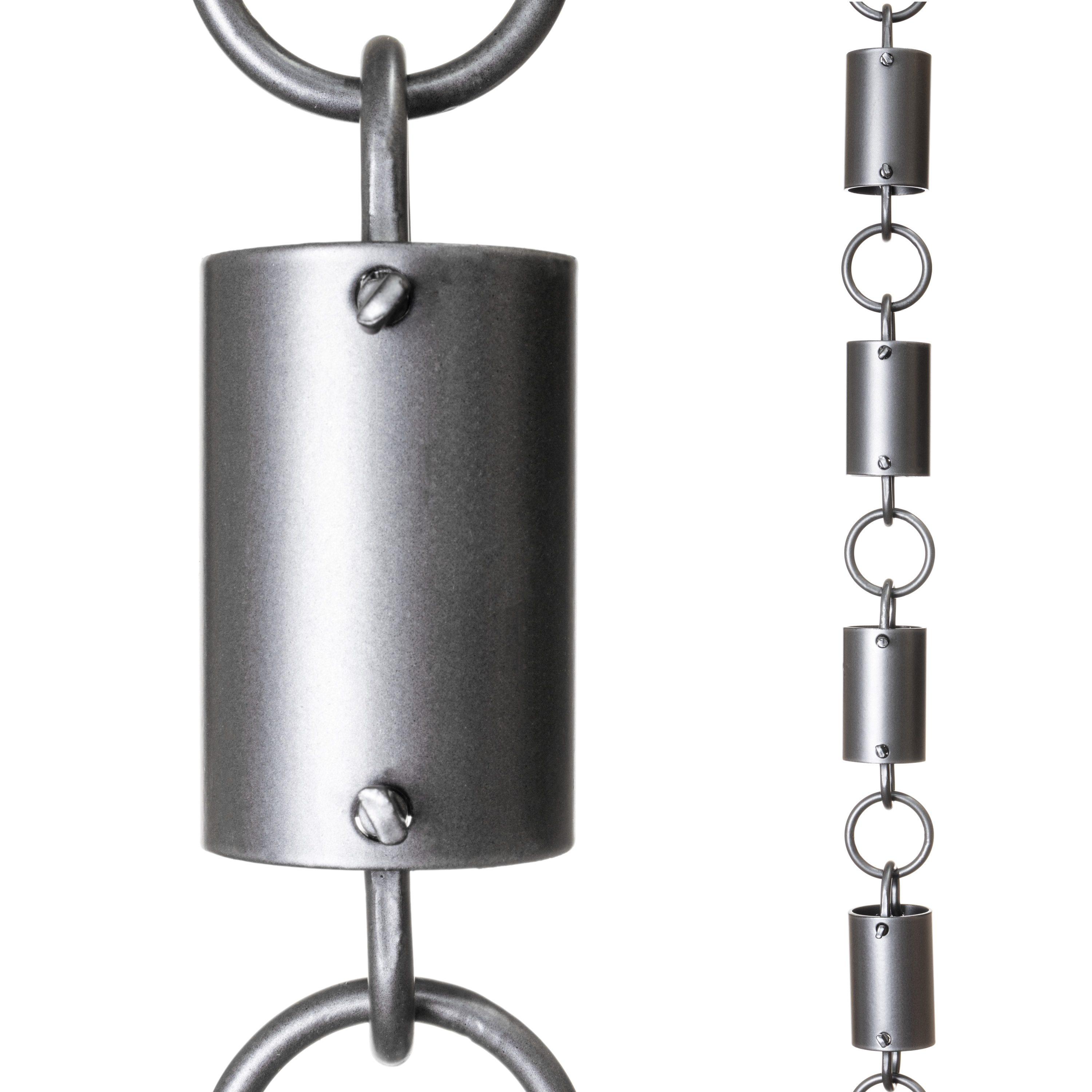 Aluminum Rain Chains Cylinder Replacement Downspout for Gutters