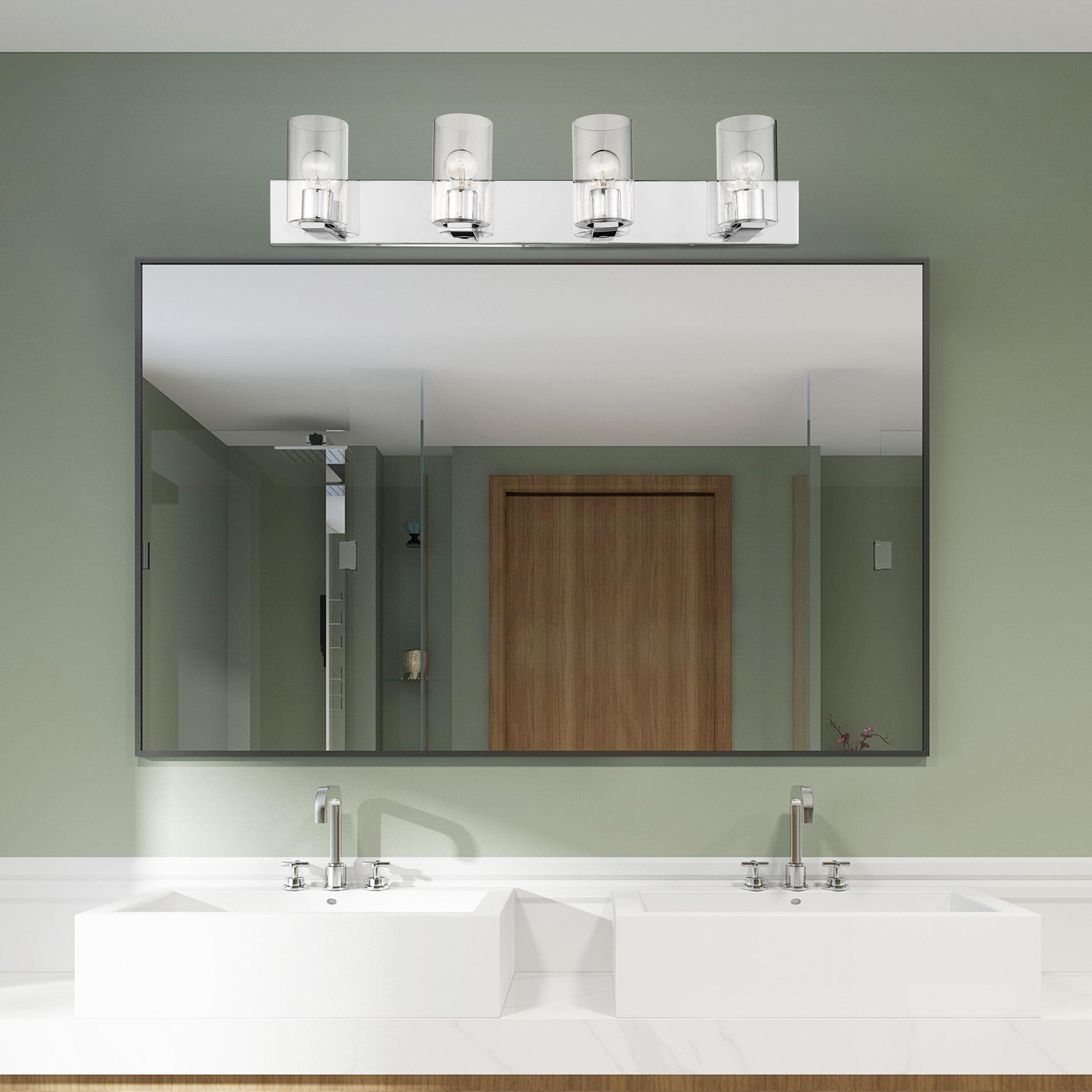 Livex Lighting Zurich 4 - Light Vanity in  Polished Chrome